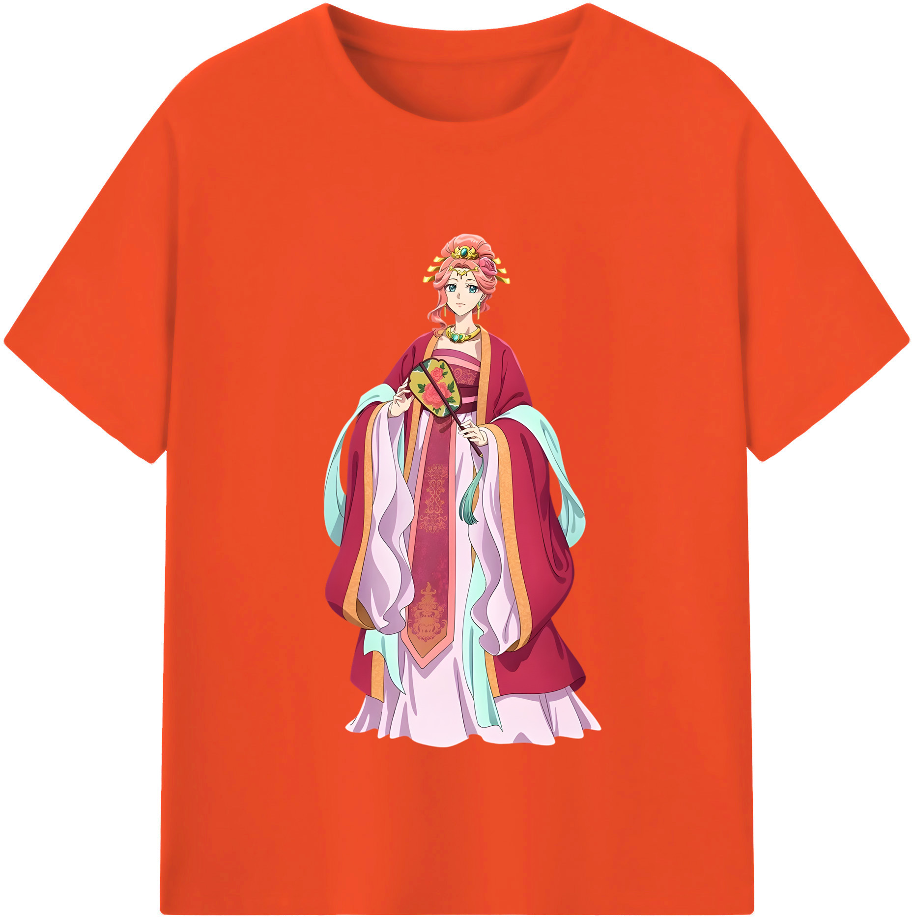 （画像用） 薬屋のひとりごと The Apothecary Diaries 綿100％半袖Tシャツ（フロントプリント）