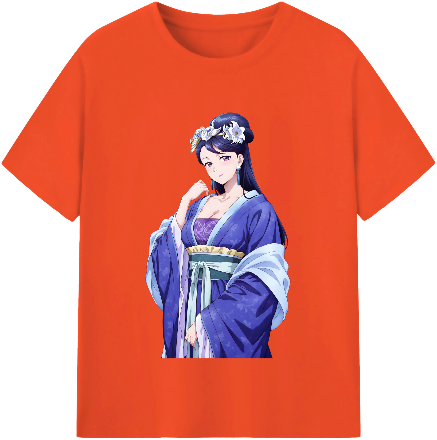 （画像用） 薬屋のひとりごと The Apothecary Diaries 綿100％半袖Tシャツ（フロントプリント）