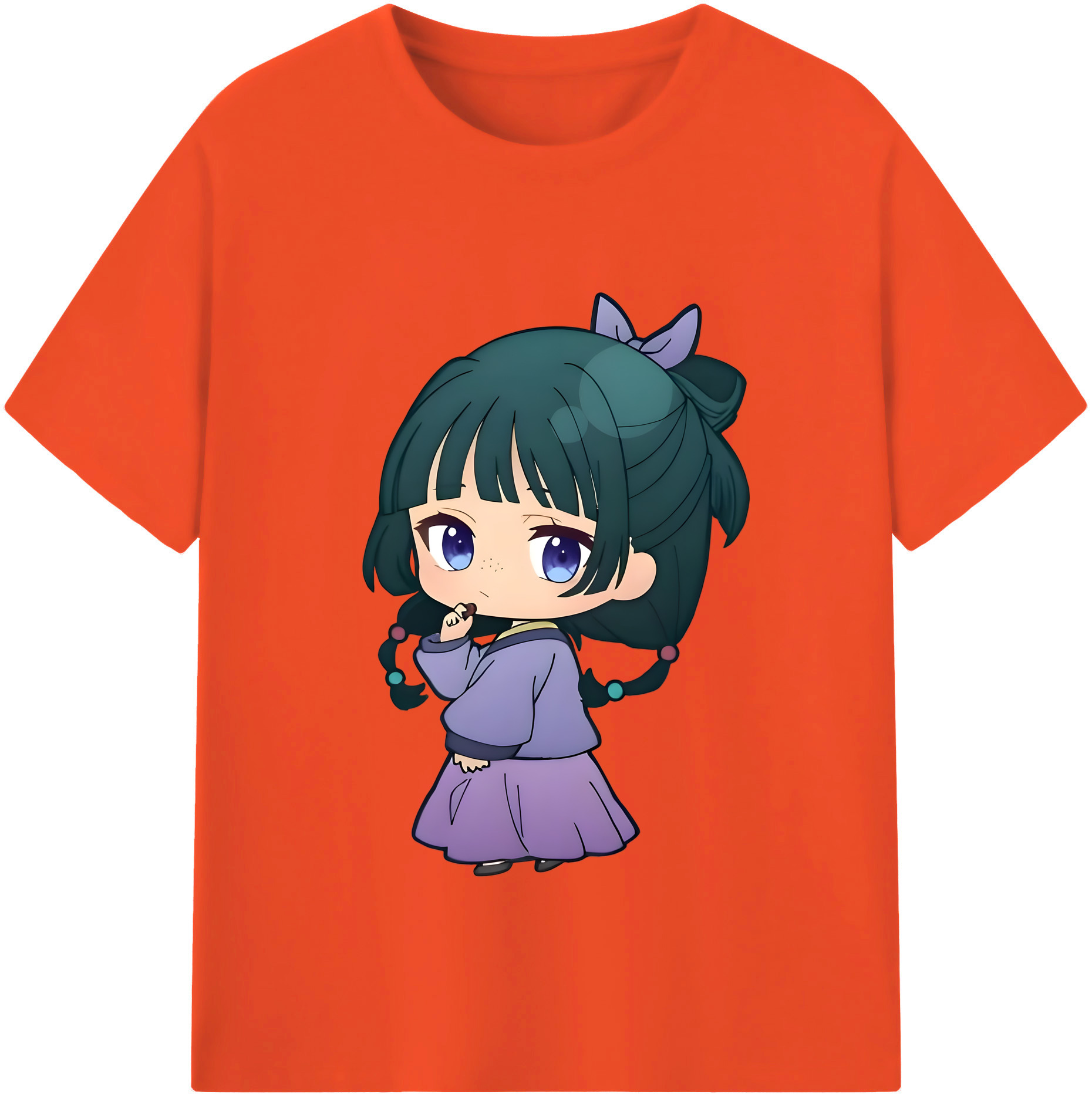 （画像用） 薬屋のひとりごと The Apothecary Diaries 綿100％半袖Tシャツ（フロントプリント）