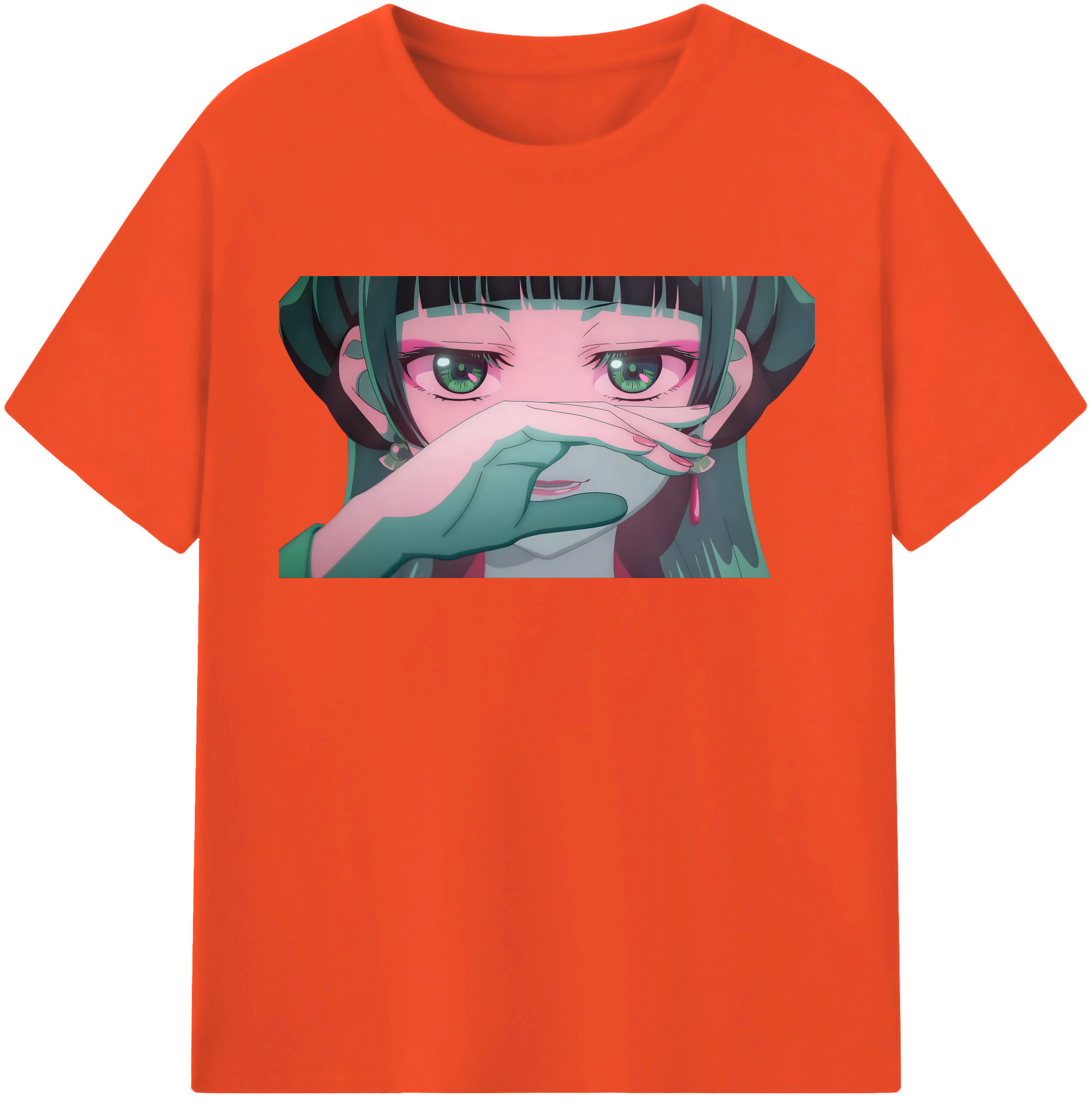 （画像用） 薬屋のひとりごと The Apothecary Diaries 綿100％半袖Tシャツ（フロントプリント）
