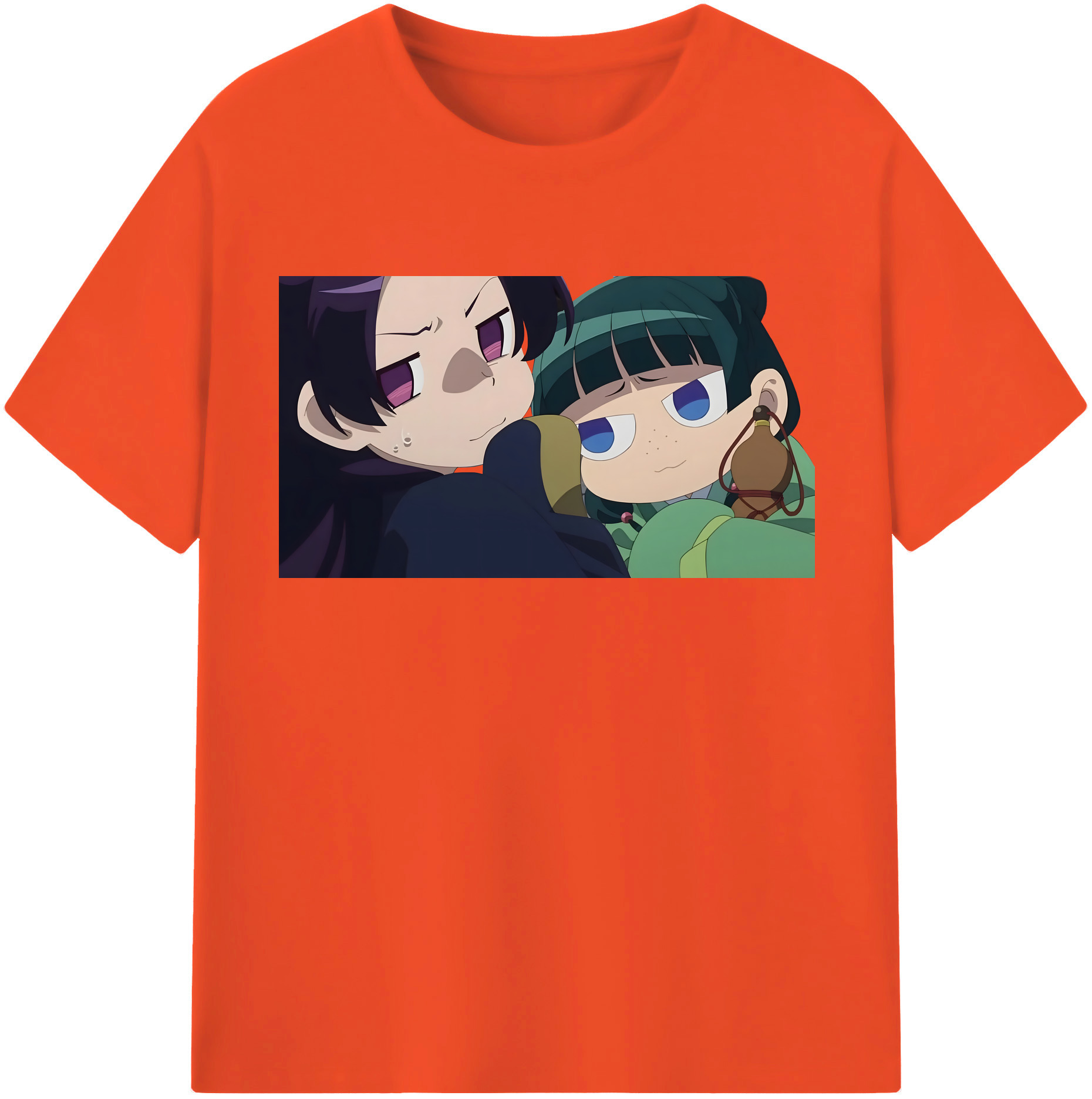（画像用） 薬屋のひとりごと The Apothecary Diaries 綿100％半袖Tシャツ（フロントプリント）