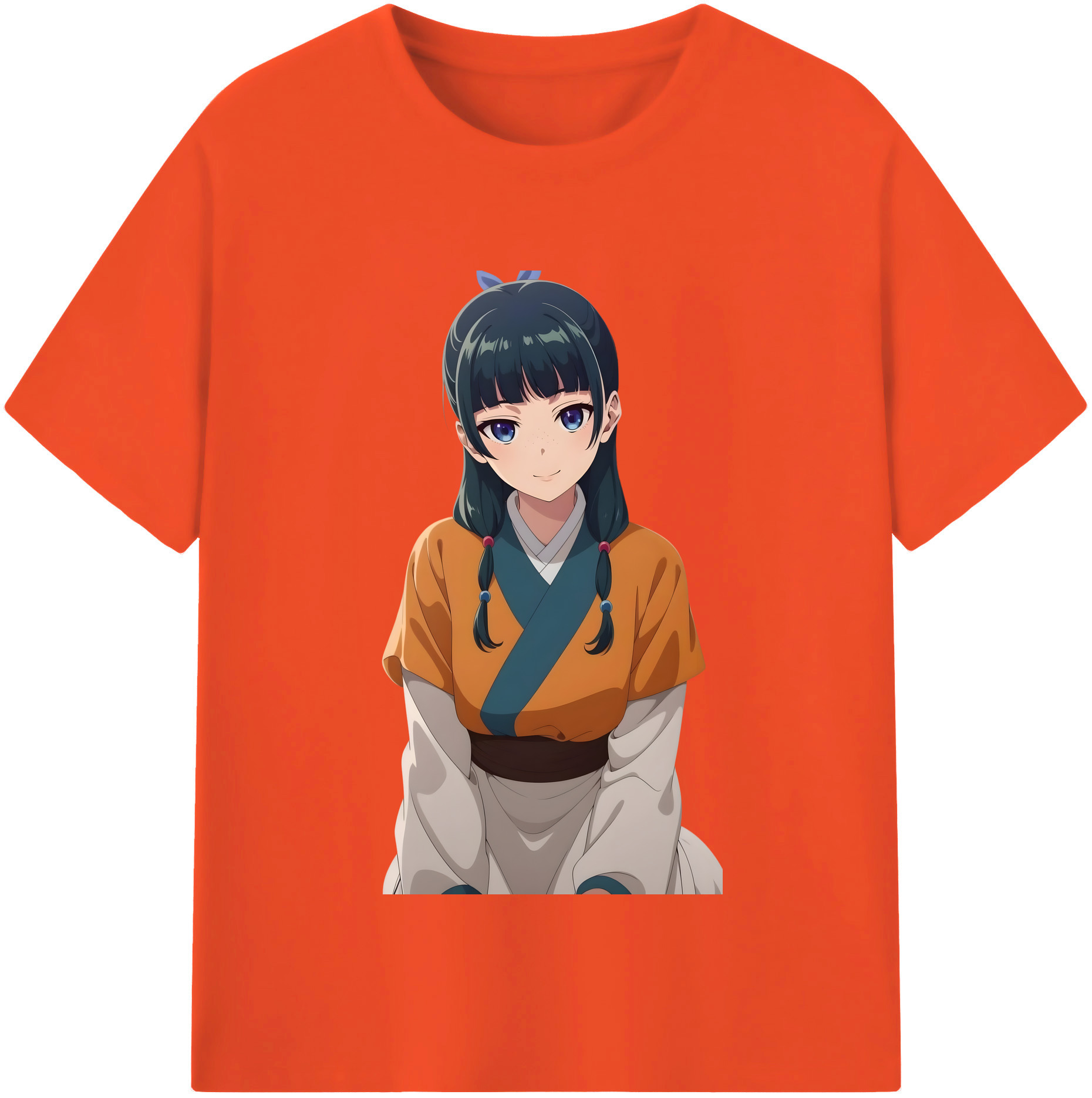 （画像用） 薬屋のひとりごと The Apothecary Diaries 綿100％半袖Tシャツ（フロントプリント）