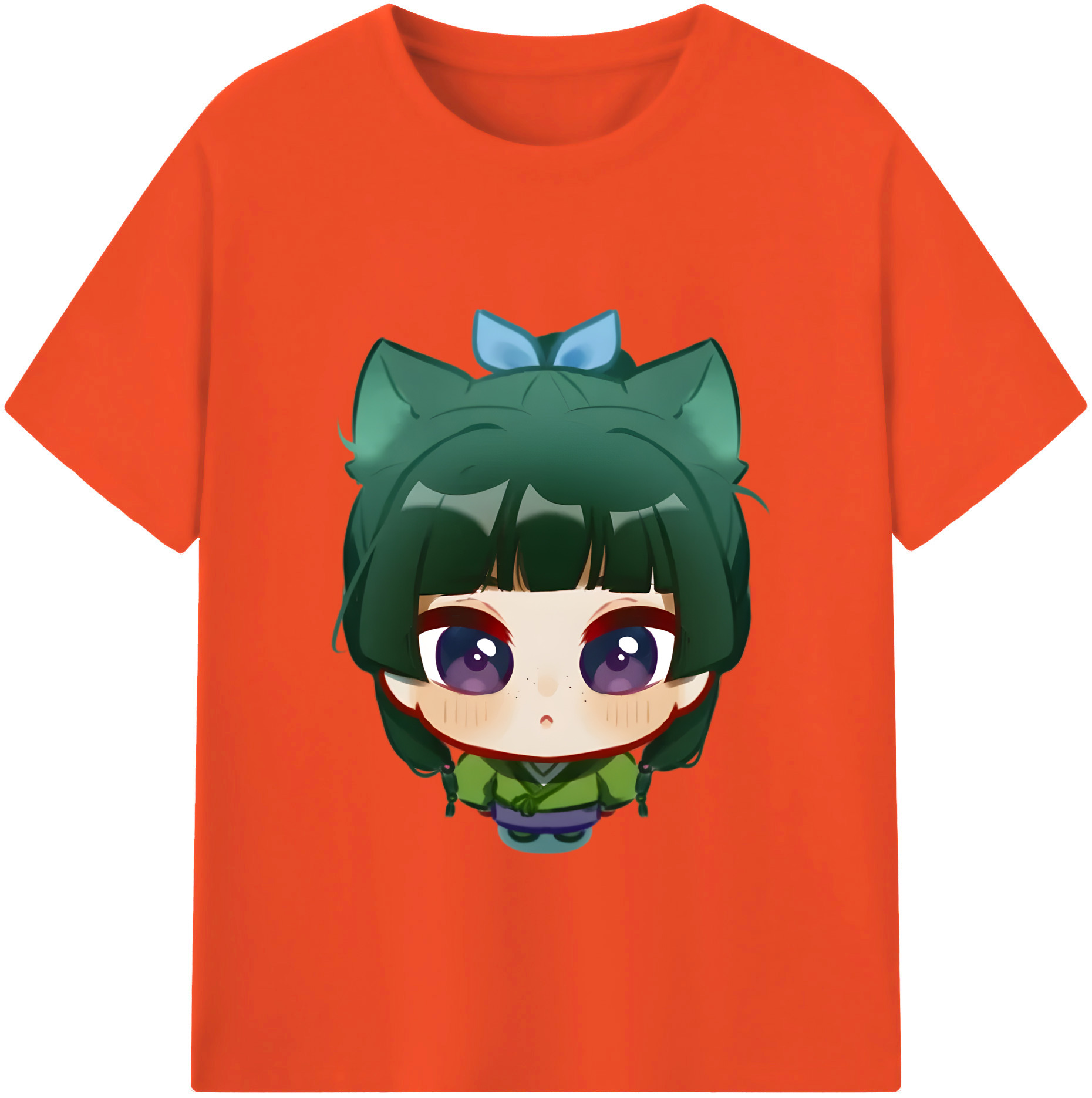 （画像用） 薬屋のひとりごと The Apothecary Diaries 綿100％半袖Tシャツ（フロントプリント）