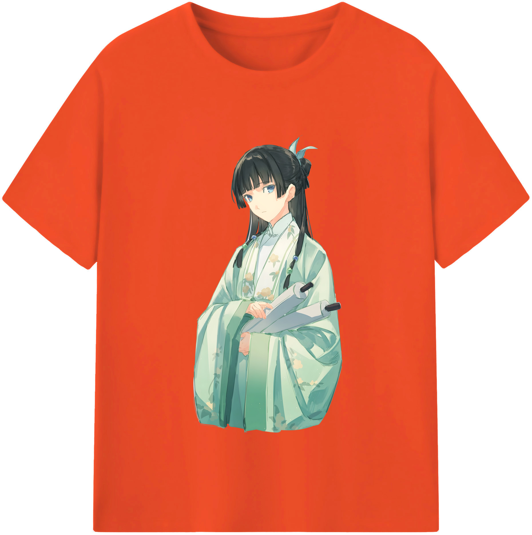 （画像用） 薬屋のひとりごと The Apothecary Diaries 綿100％半袖Tシャツ（フロントプリント）