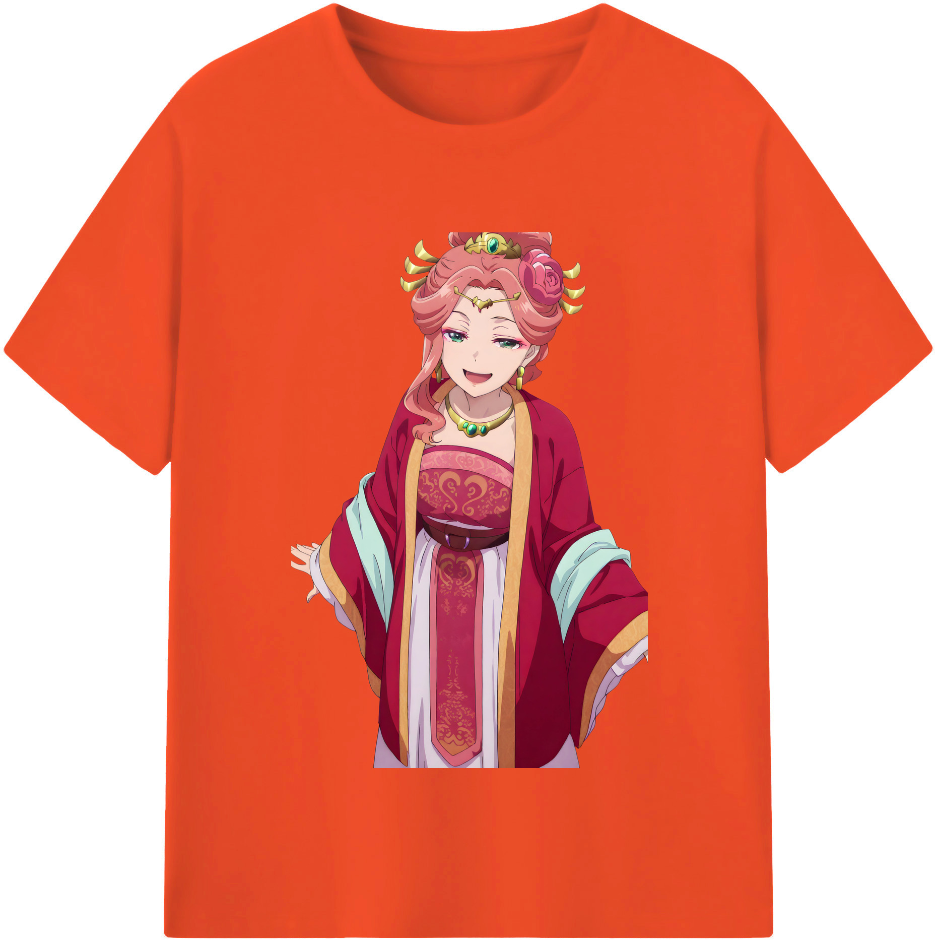 （画像用） 薬屋のひとりごと The Apothecary Diaries 綿100％半袖Tシャツ（フロントプリント）