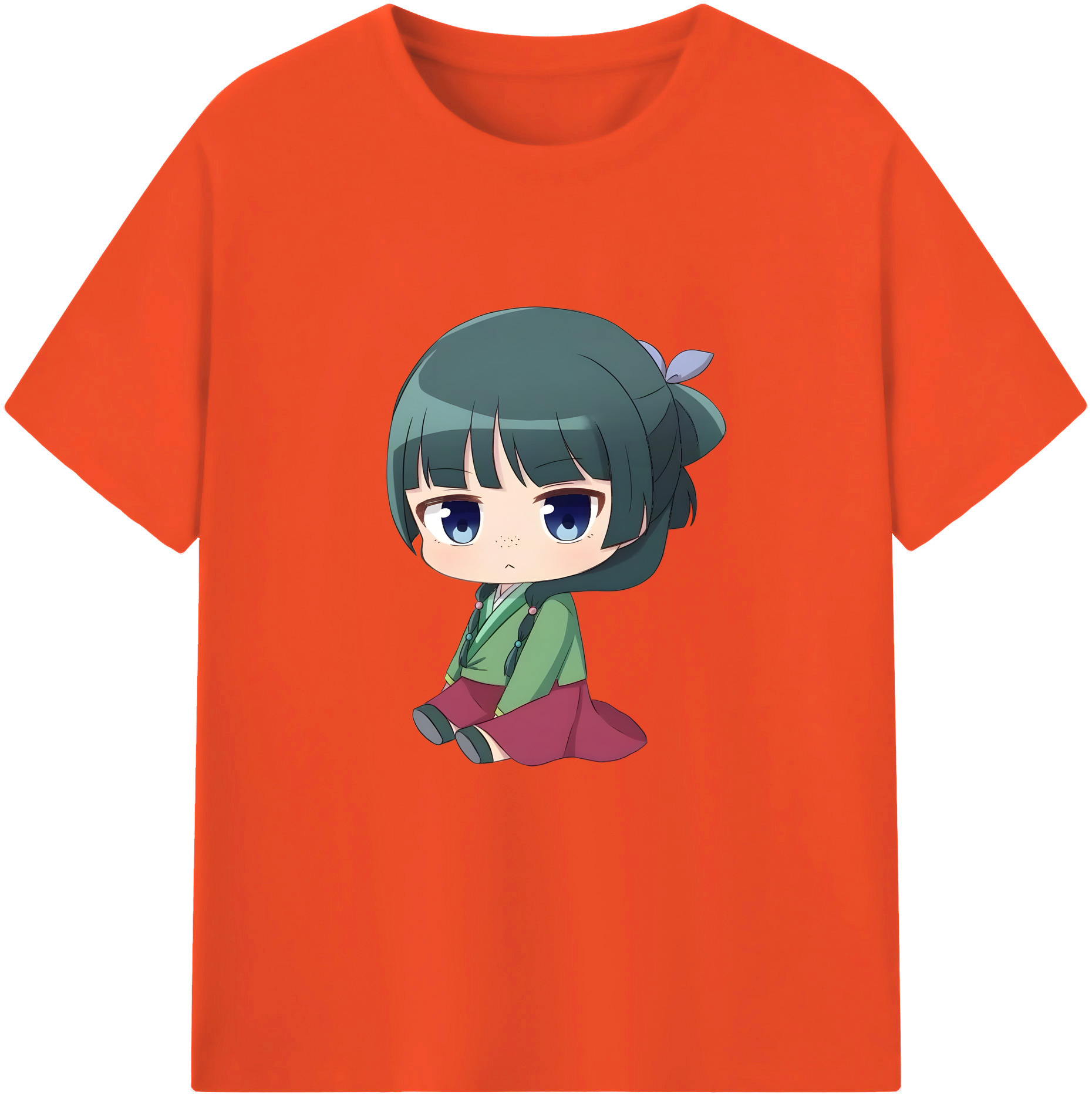 （画像用） 薬屋のひとりごと The Apothecary Diaries 綿100％半袖Tシャツ（フロントプリント）