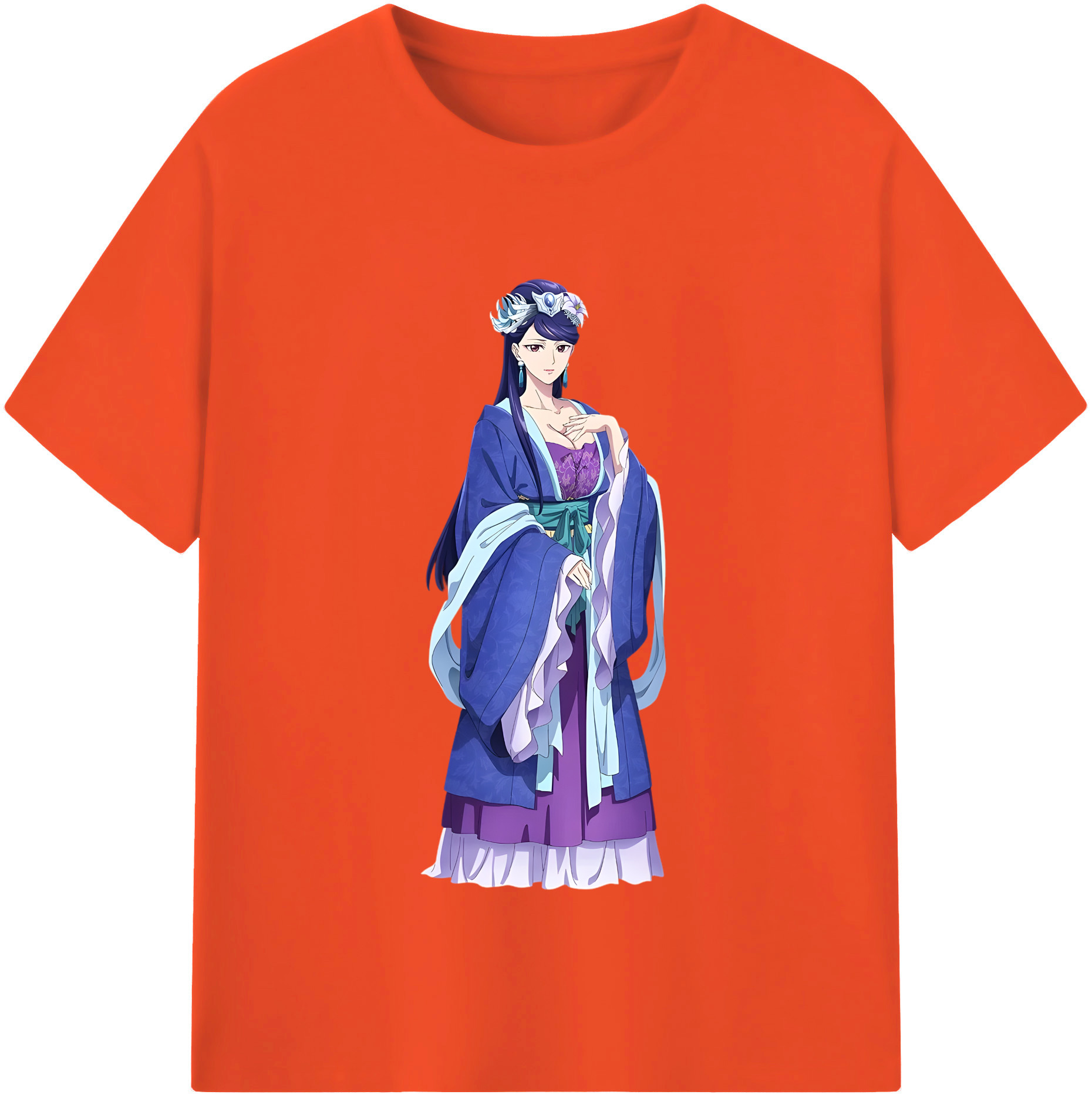 （画像用） 薬屋のひとりごと The Apothecary Diaries 綿100％半袖Tシャツ（フロントプリント）