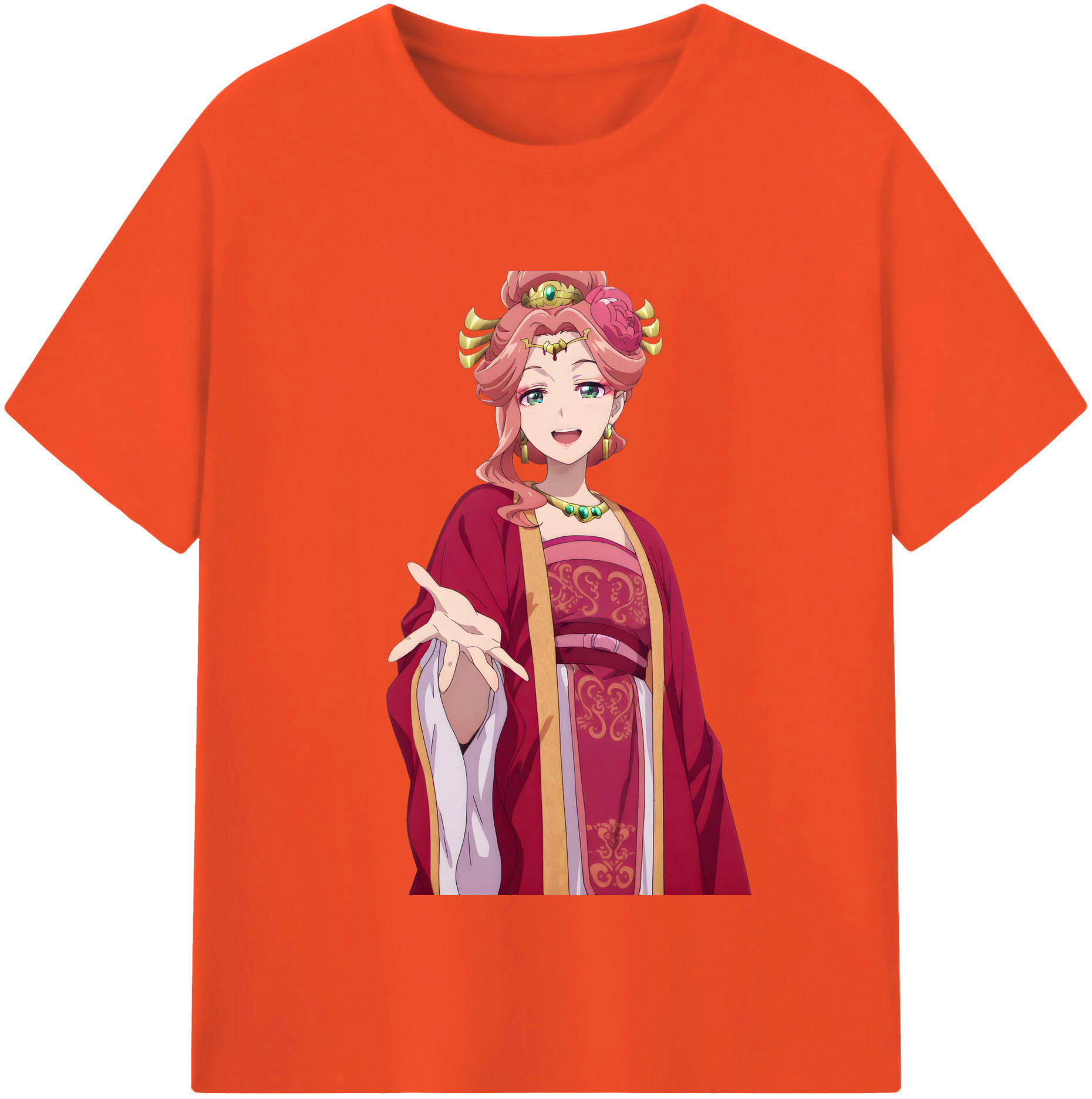 （画像用） 薬屋のひとりごと The Apothecary Diaries 綿100％半袖Tシャツ（フロントプリント）