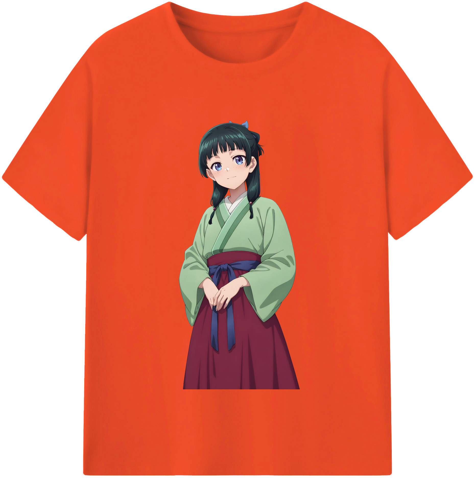 （画像用） 薬屋のひとりごと The Apothecary Diaries 綿100％半袖Tシャツ（フロントプリント）