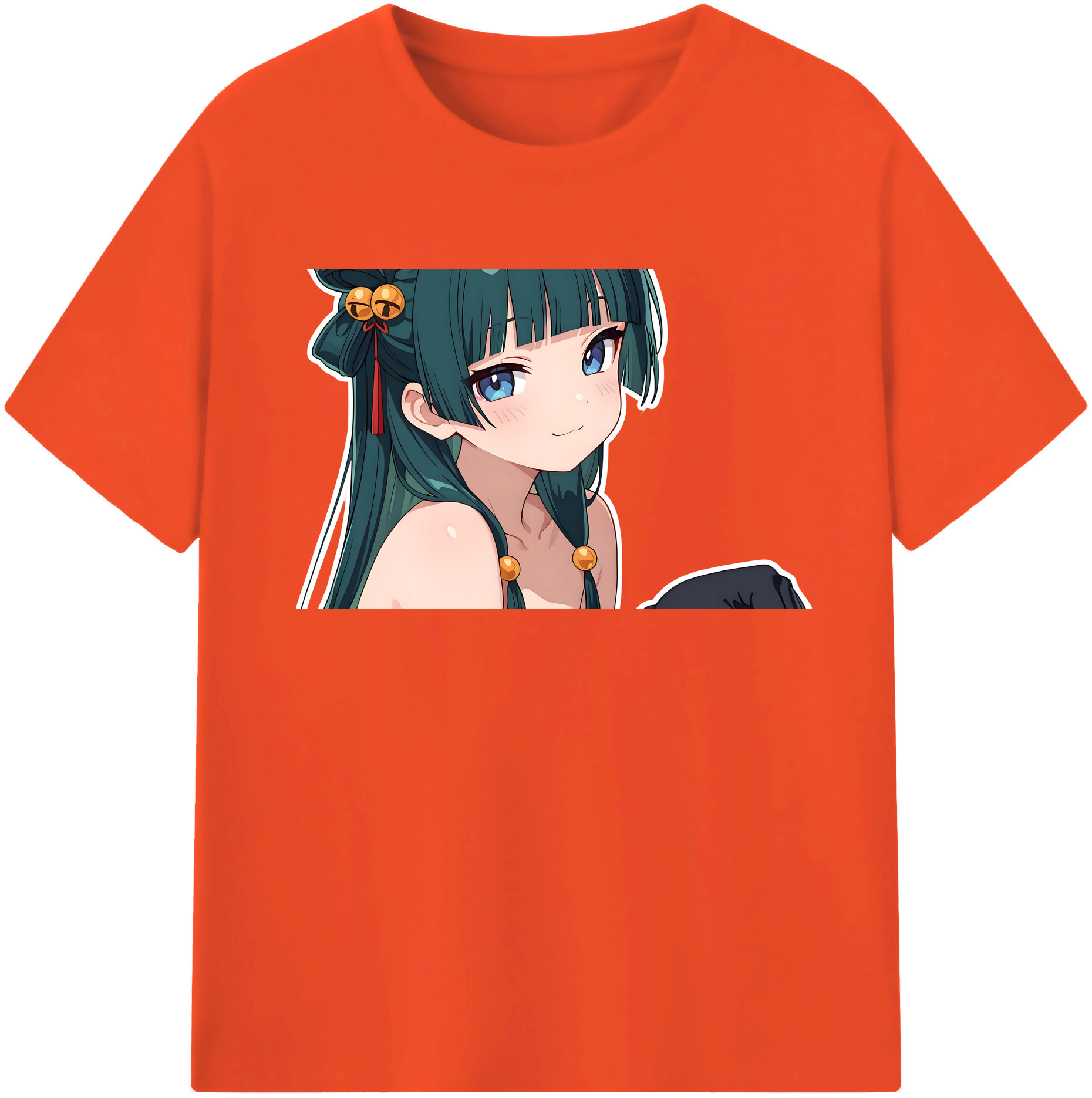 （画像用） 薬屋のひとりごと The Apothecary Diaries 綿100％半袖Tシャツ（フロントプリント）