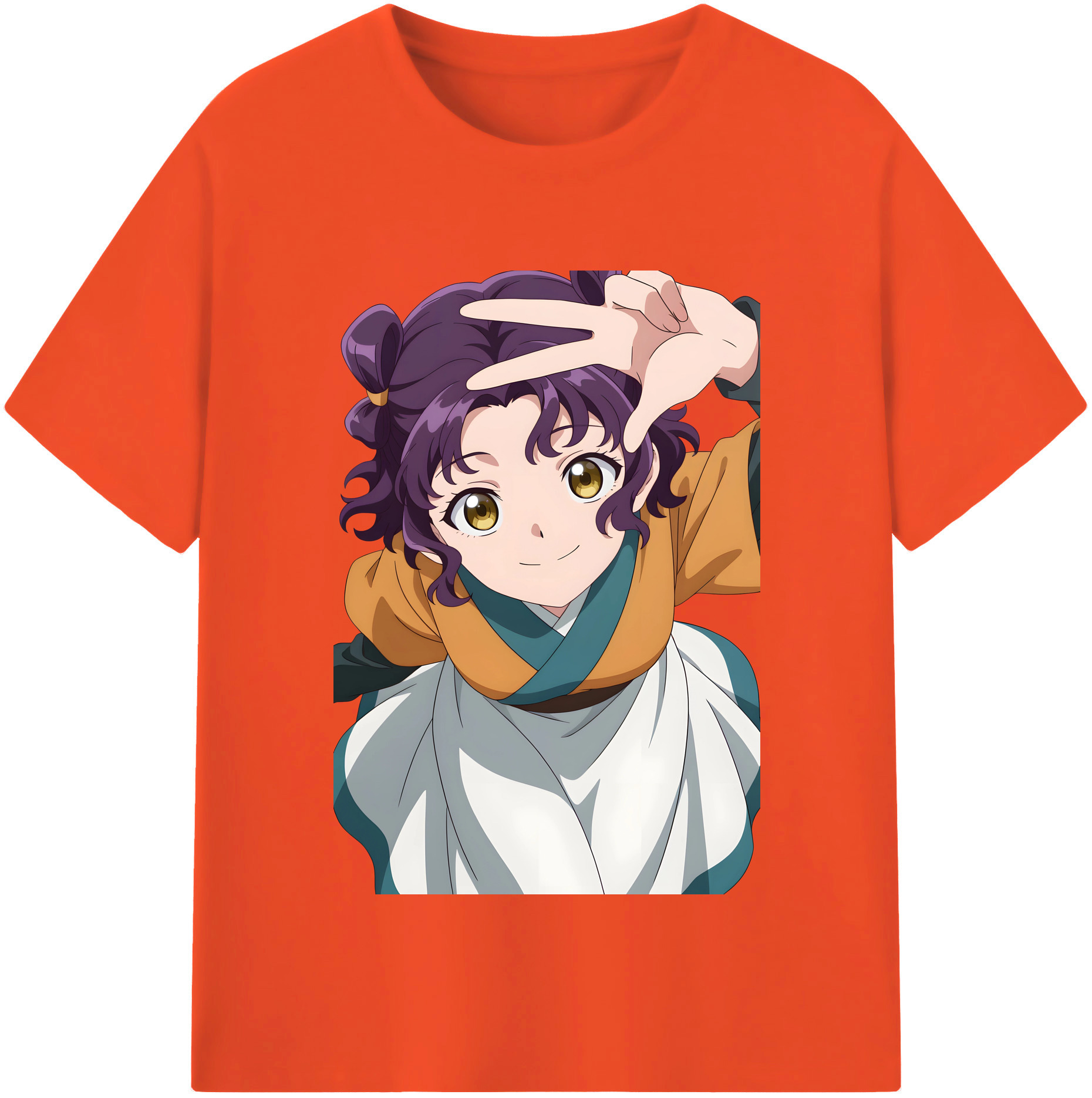 （画像用） 薬屋のひとりごと The Apothecary Diaries 綿100％半袖Tシャツ（フロントプリント）