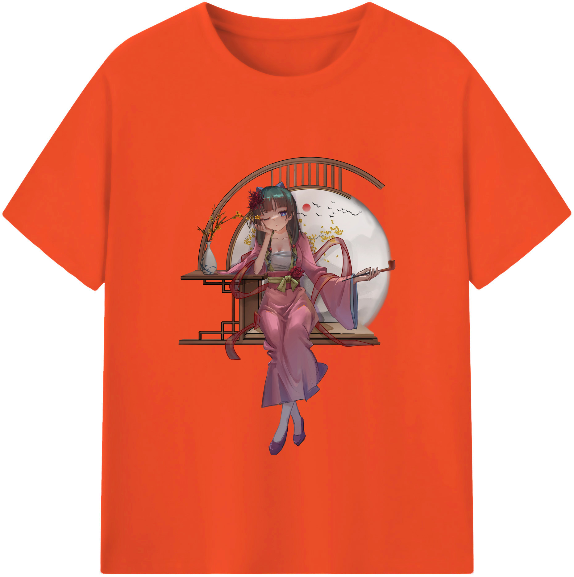 （画像用） 薬屋のひとりごと The Apothecary Diaries 綿100％半袖Tシャツ（フロントプリント）