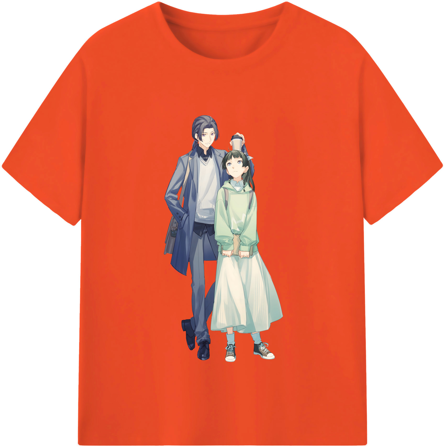 （画像用） 薬屋のひとりごと The Apothecary Diaries 綿100％半袖Tシャツ（フロントプリント）