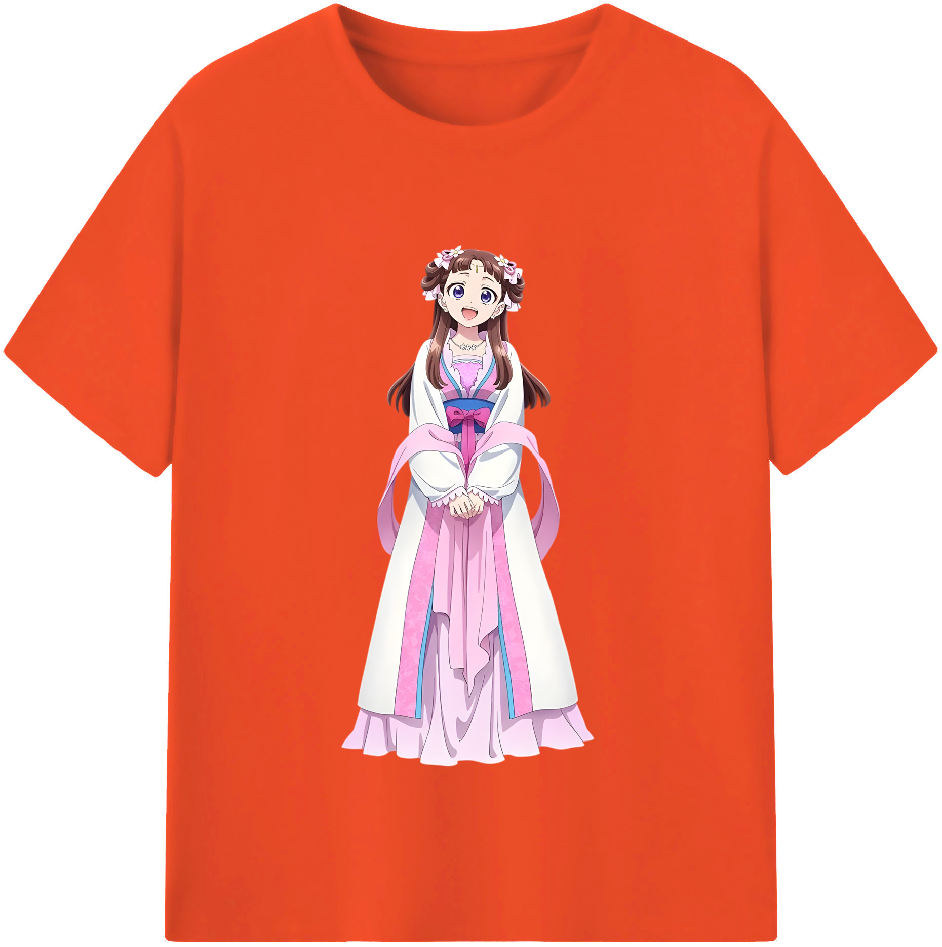 （画像用） 薬屋のひとりごと The Apothecary Diaries 綿100％半袖Tシャツ（フロントプリント）