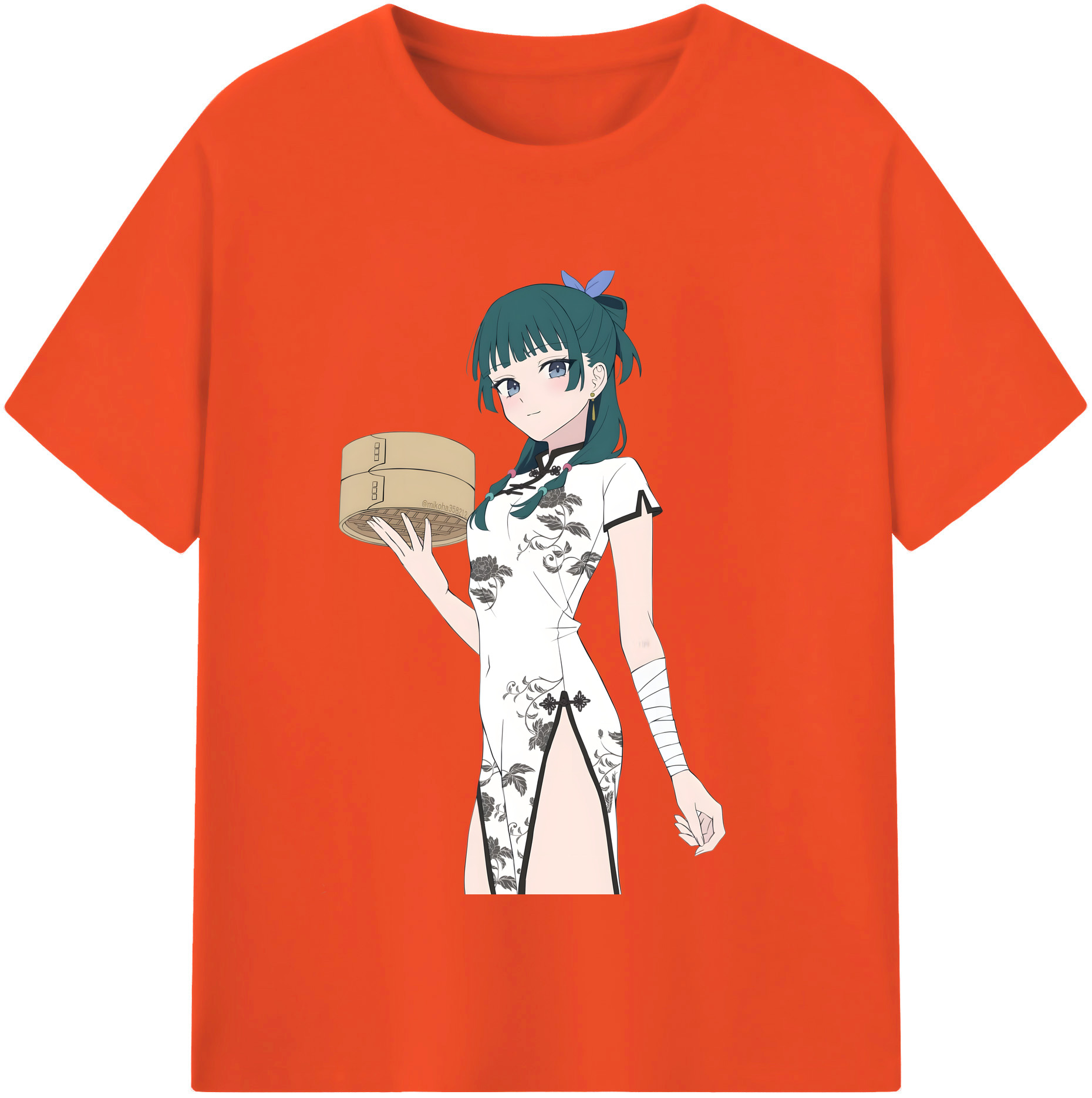 （画像用） 薬屋のひとりごと The Apothecary Diaries 綿100％半袖Tシャツ（フロントプリント）
