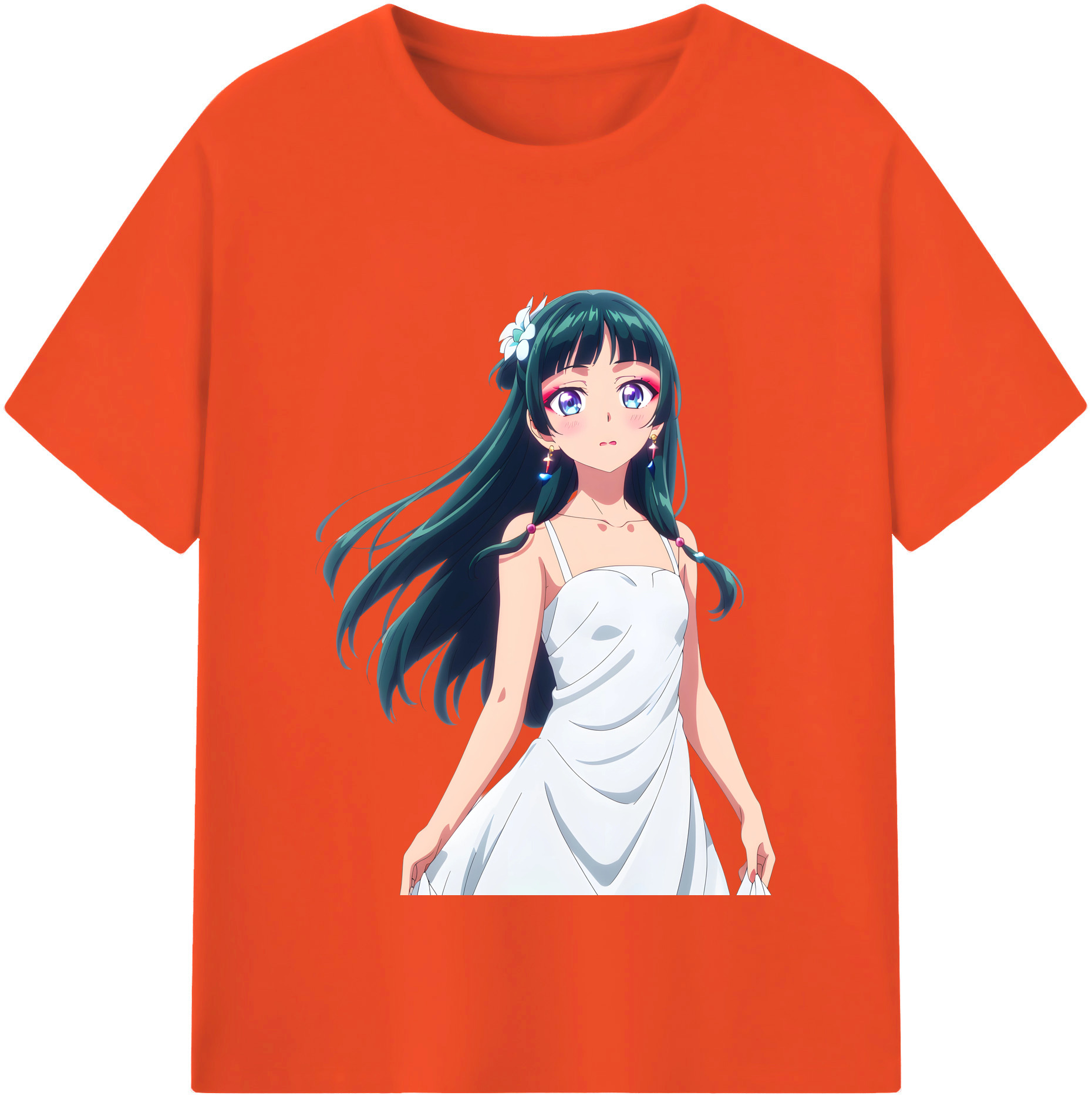 （画像用） 薬屋のひとりごと The Apothecary Diaries 綿100％半袖Tシャツ（フロントプリント）