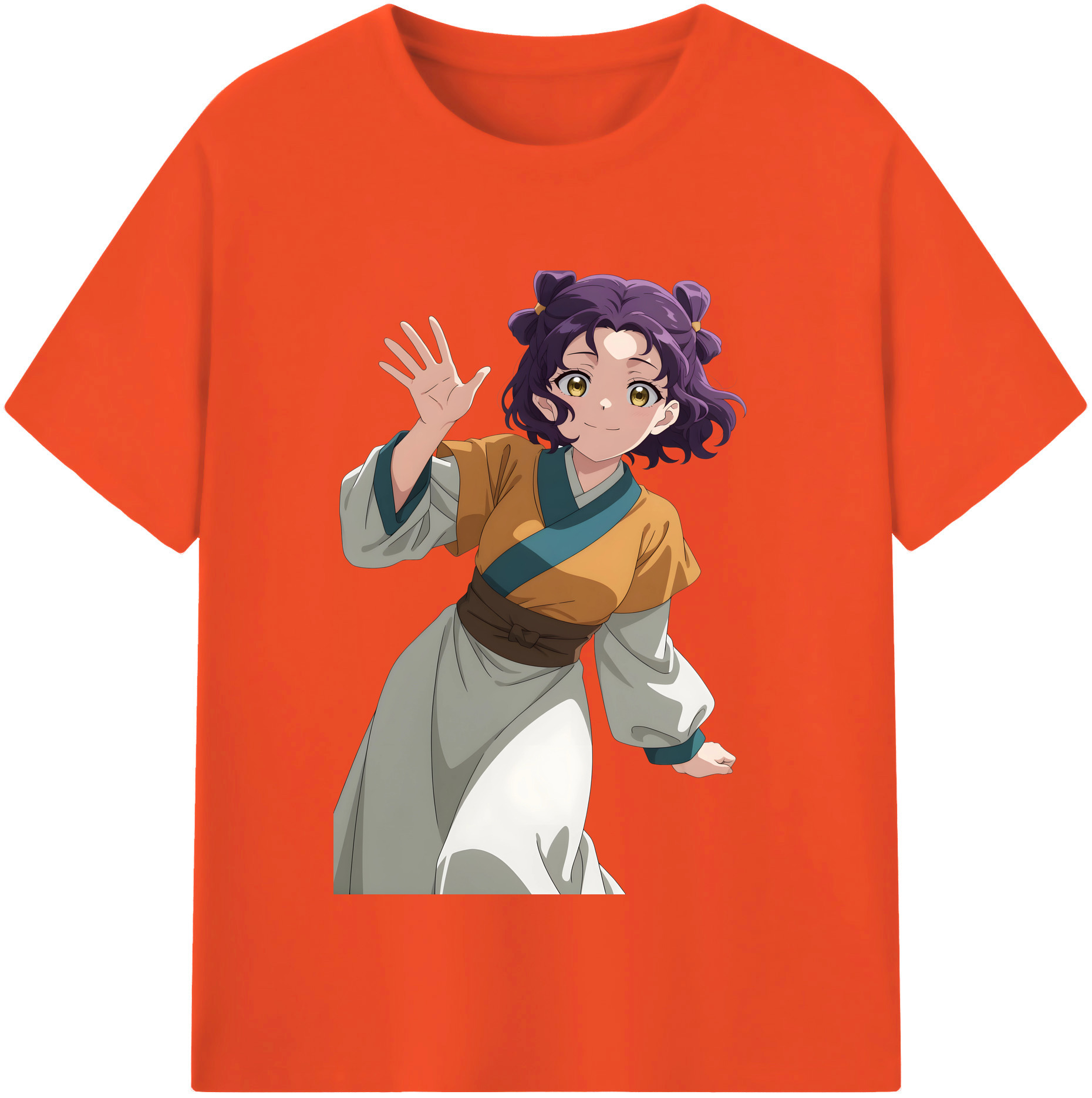 （画像用） 薬屋のひとりごと The Apothecary Diaries 綿100％半袖Tシャツ（フロントプリント）