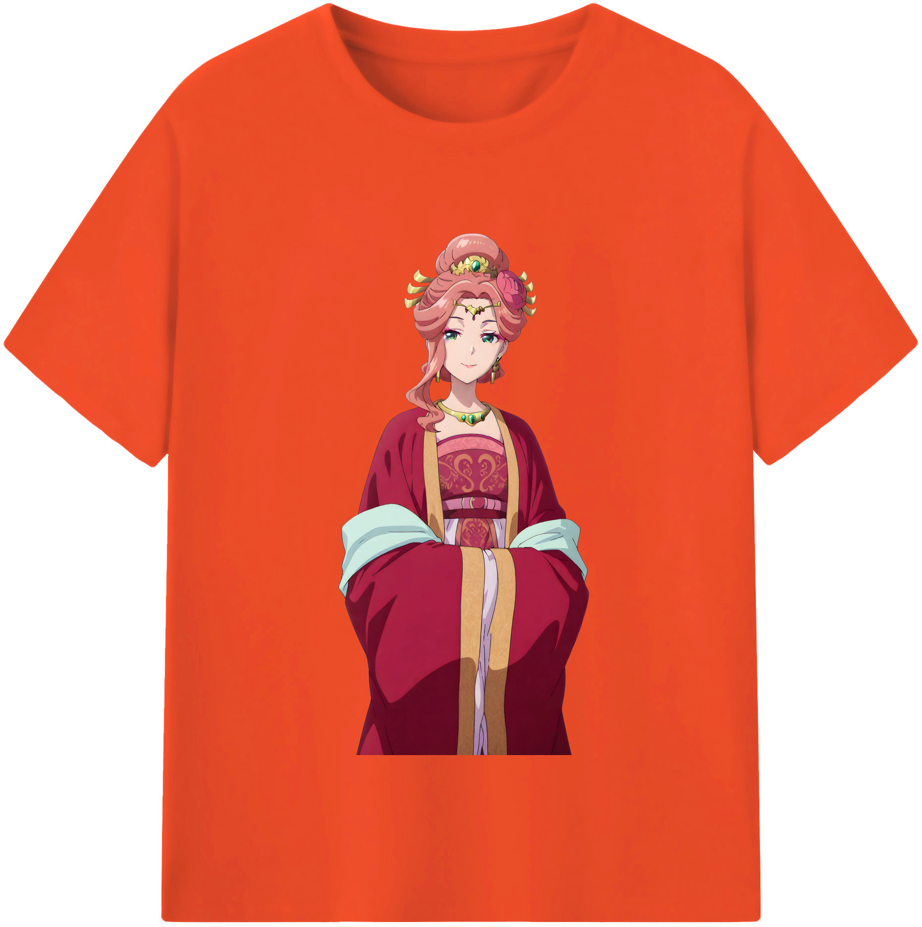 （画像用） 薬屋のひとりごと The Apothecary Diaries 綿100％半袖Tシャツ（フロントプリント）