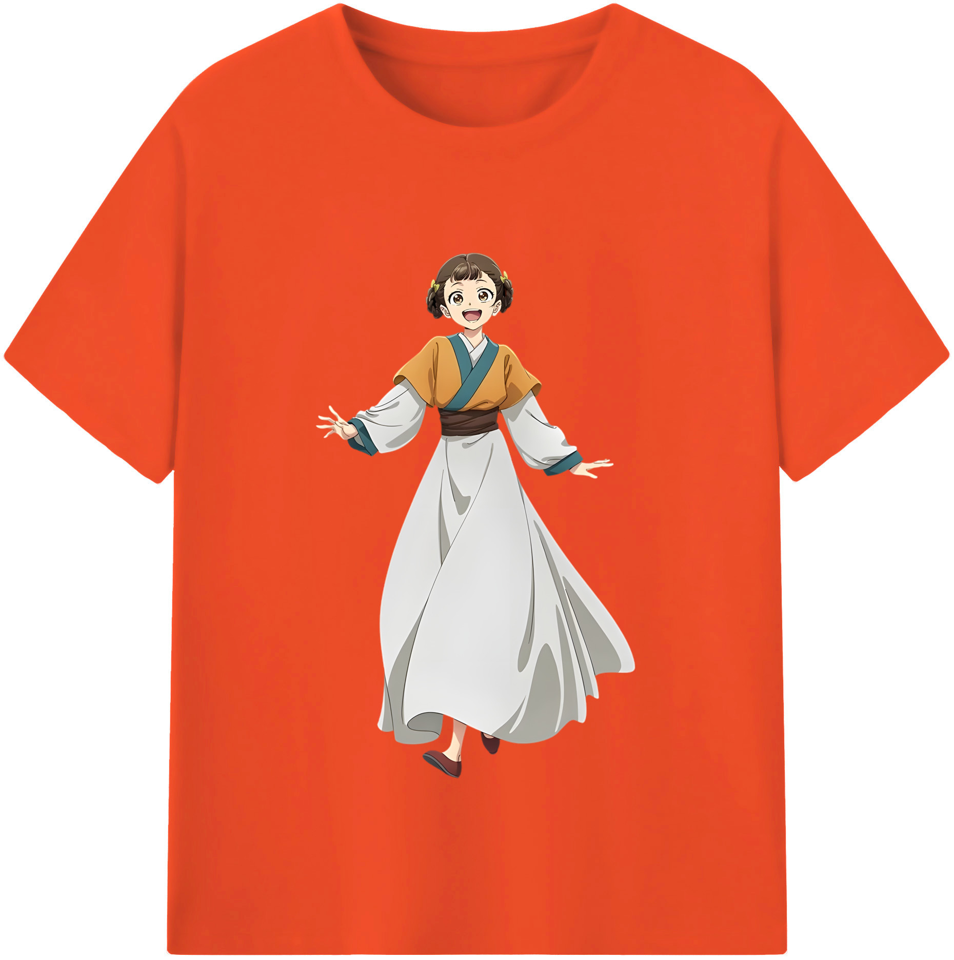 （画像用） 薬屋のひとりごと The Apothecary Diaries 綿100％半袖Tシャツ（フロントプリント）