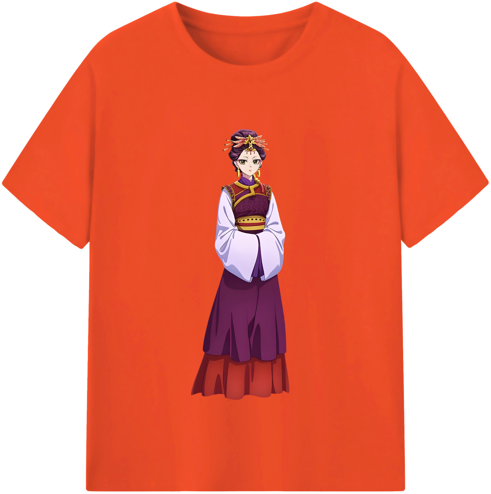 （画像用） 薬屋のひとりごと The Apothecary Diaries 綿100％半袖Tシャツ（フロントプリント）