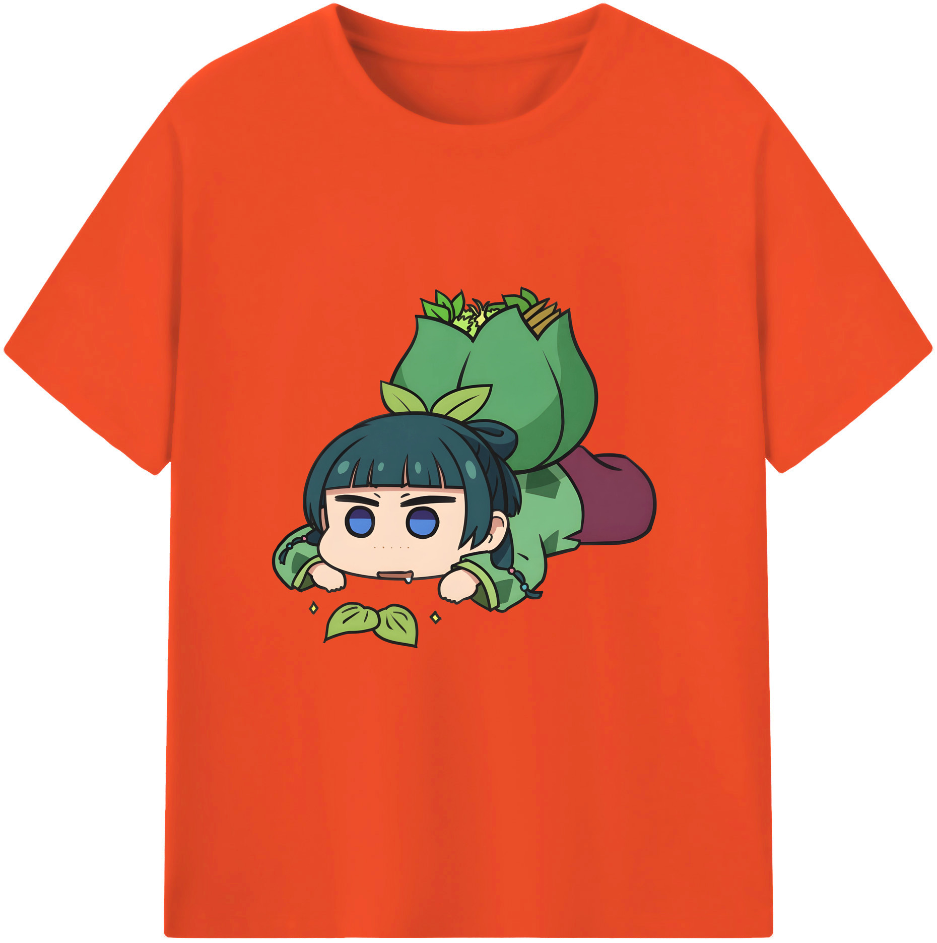 （画像用） 薬屋のひとりごと The Apothecary Diaries 綿100％半袖Tシャツ（フロントプリント）