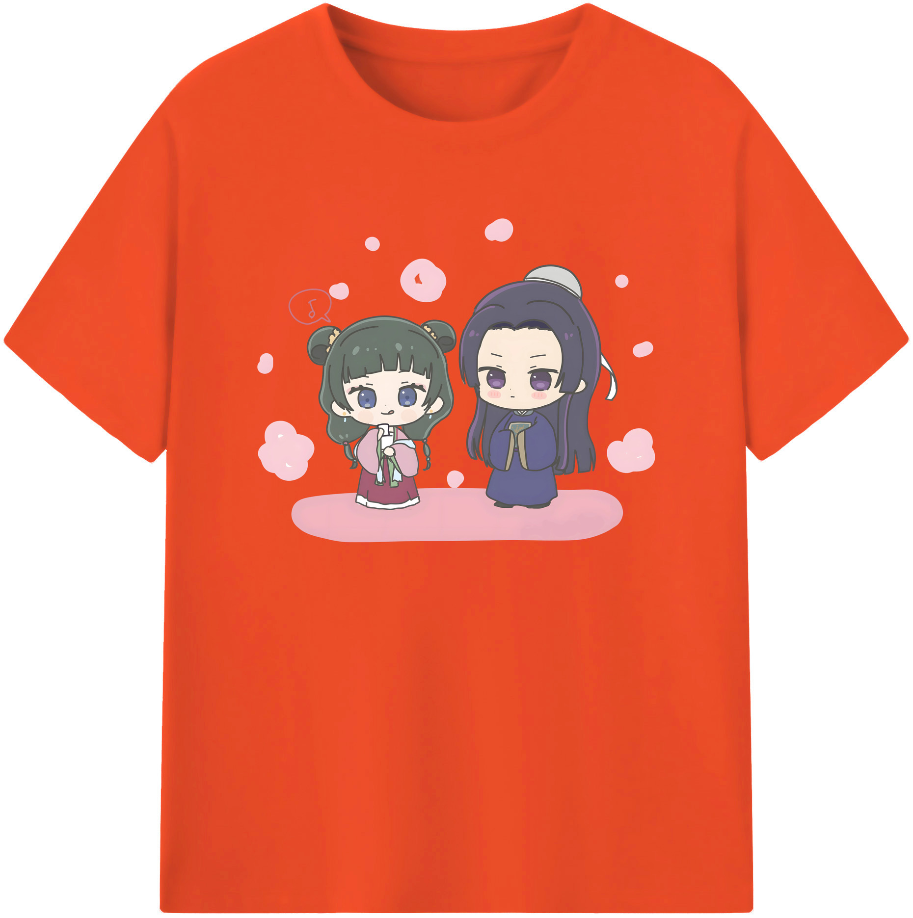 （画像用） 薬屋のひとりごと The Apothecary Diaries 綿100％半袖Tシャツ（フロントプリント）