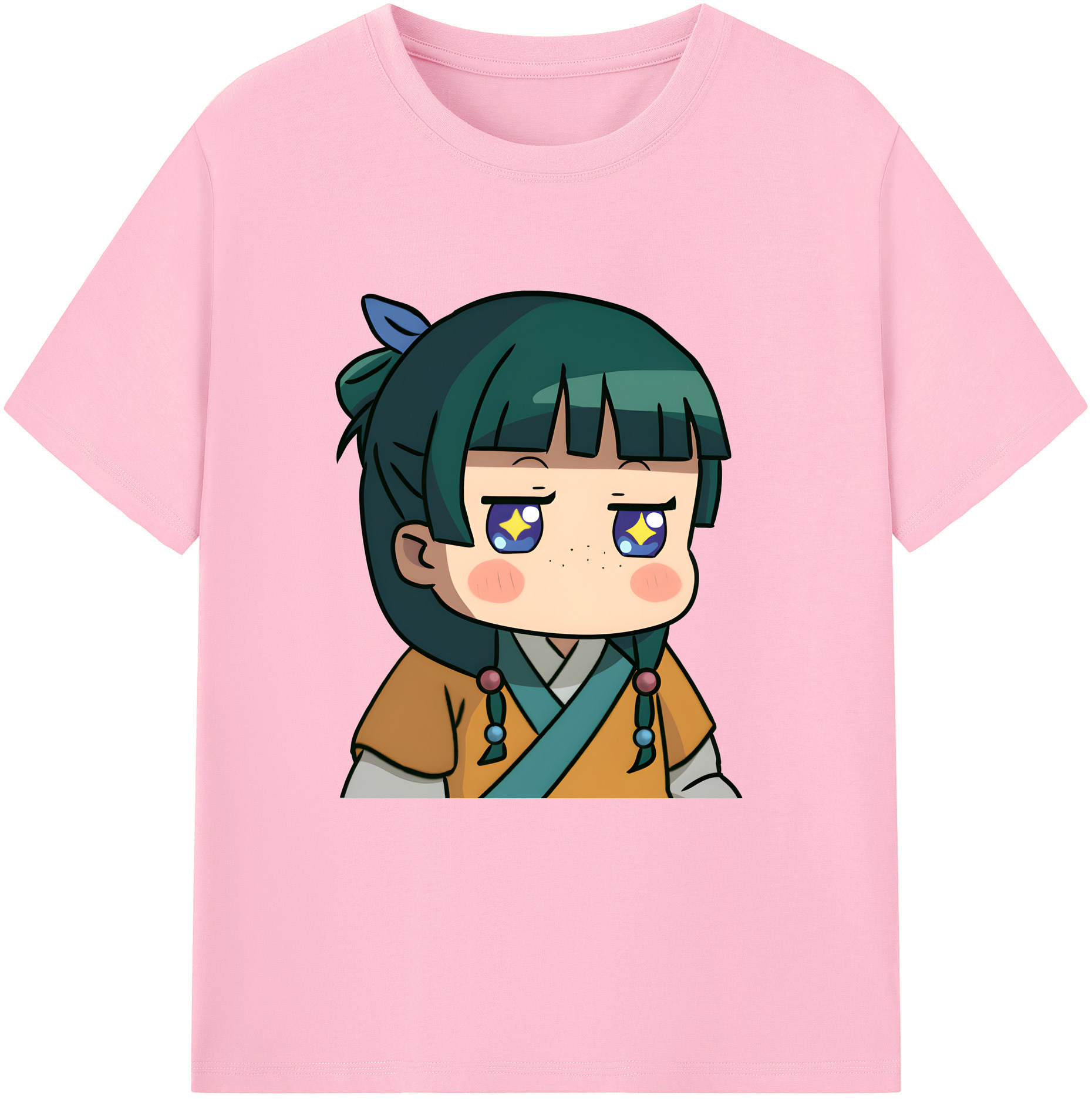 （画像用） 薬屋のひとりごと The Apothecary Diaries 綿100％半袖Tシャツ（フロントプリント）