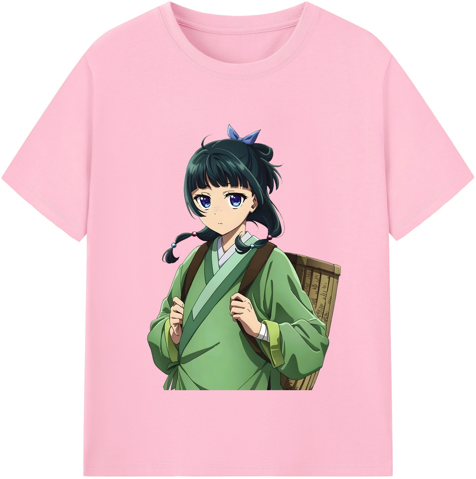 （画像用） 薬屋のひとりごと The Apothecary Diaries 綿100％半袖Tシャツ（フロントプリント）
