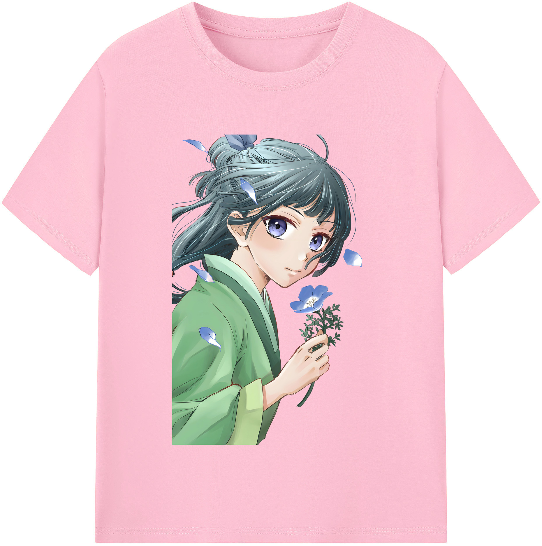 （画像用） 薬屋のひとりごと The Apothecary Diaries 綿100％半袖Tシャツ（フロントプリント）