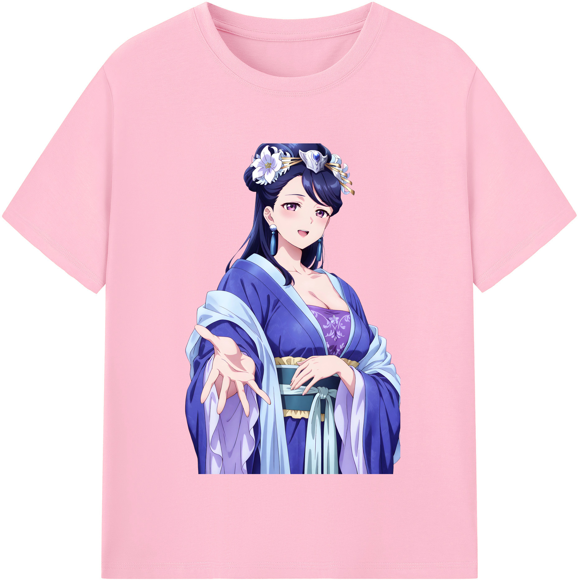 （画像用） 薬屋のひとりごと The Apothecary Diaries 綿100％半袖Tシャツ（フロントプリント）