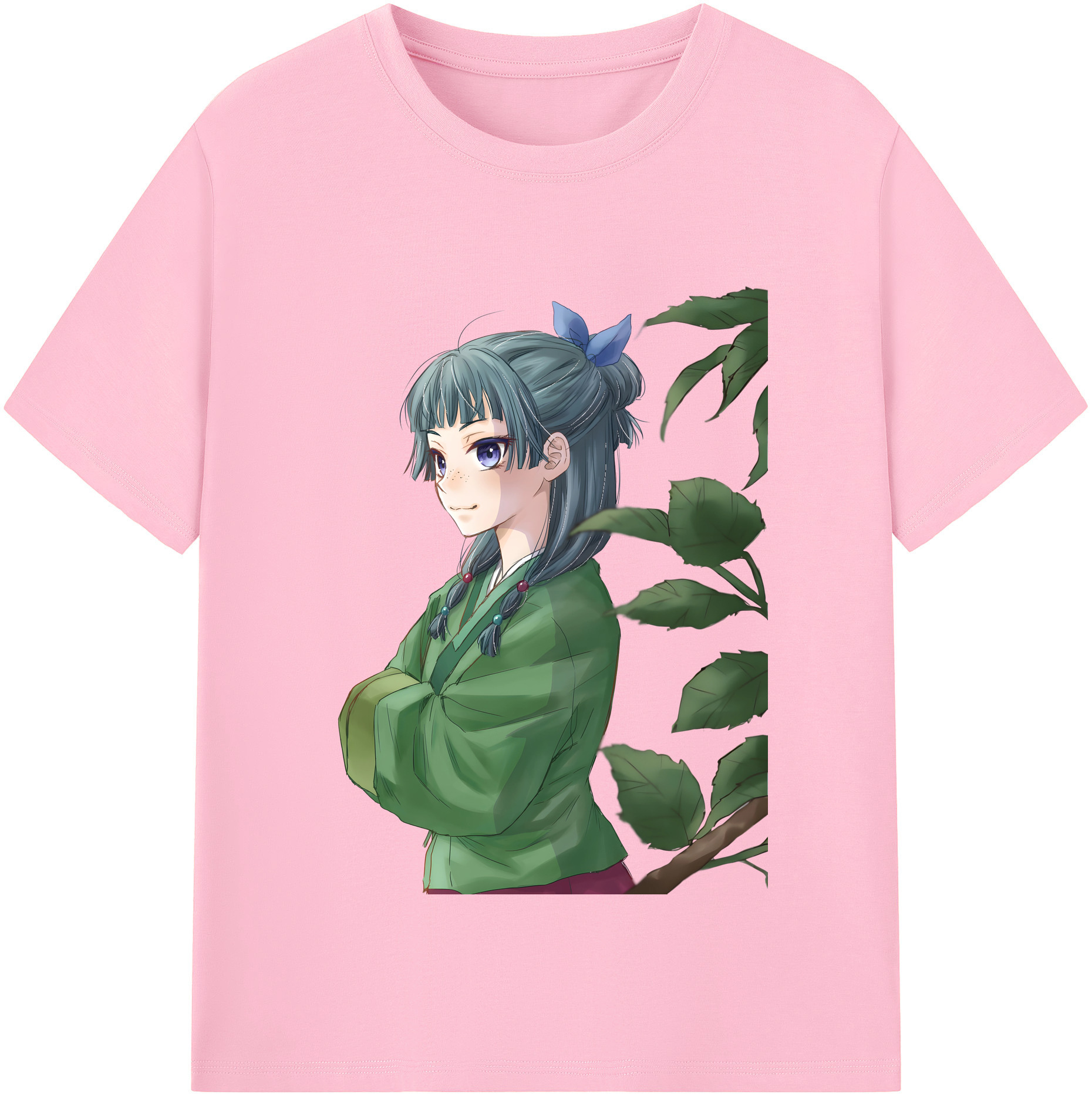 （画像用） 薬屋のひとりごと The Apothecary Diaries 綿100％半袖Tシャツ（フロントプリント）