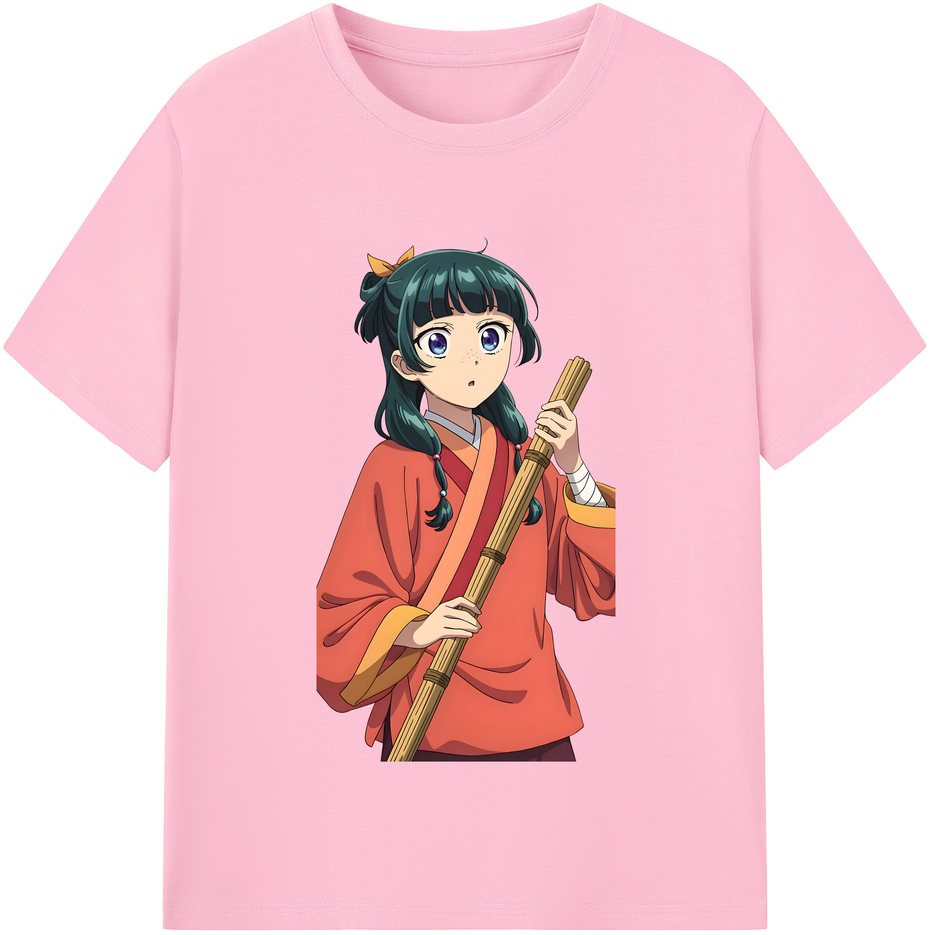 （画像用） 薬屋のひとりごと The Apothecary Diaries 綿100％半袖Tシャツ（フロントプリント）