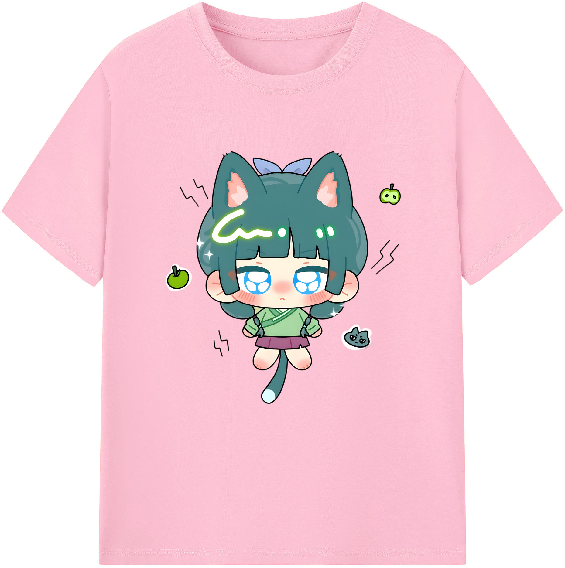 （画像用） 薬屋のひとりごと The Apothecary Diaries 綿100％半袖Tシャツ（フロントプリント）