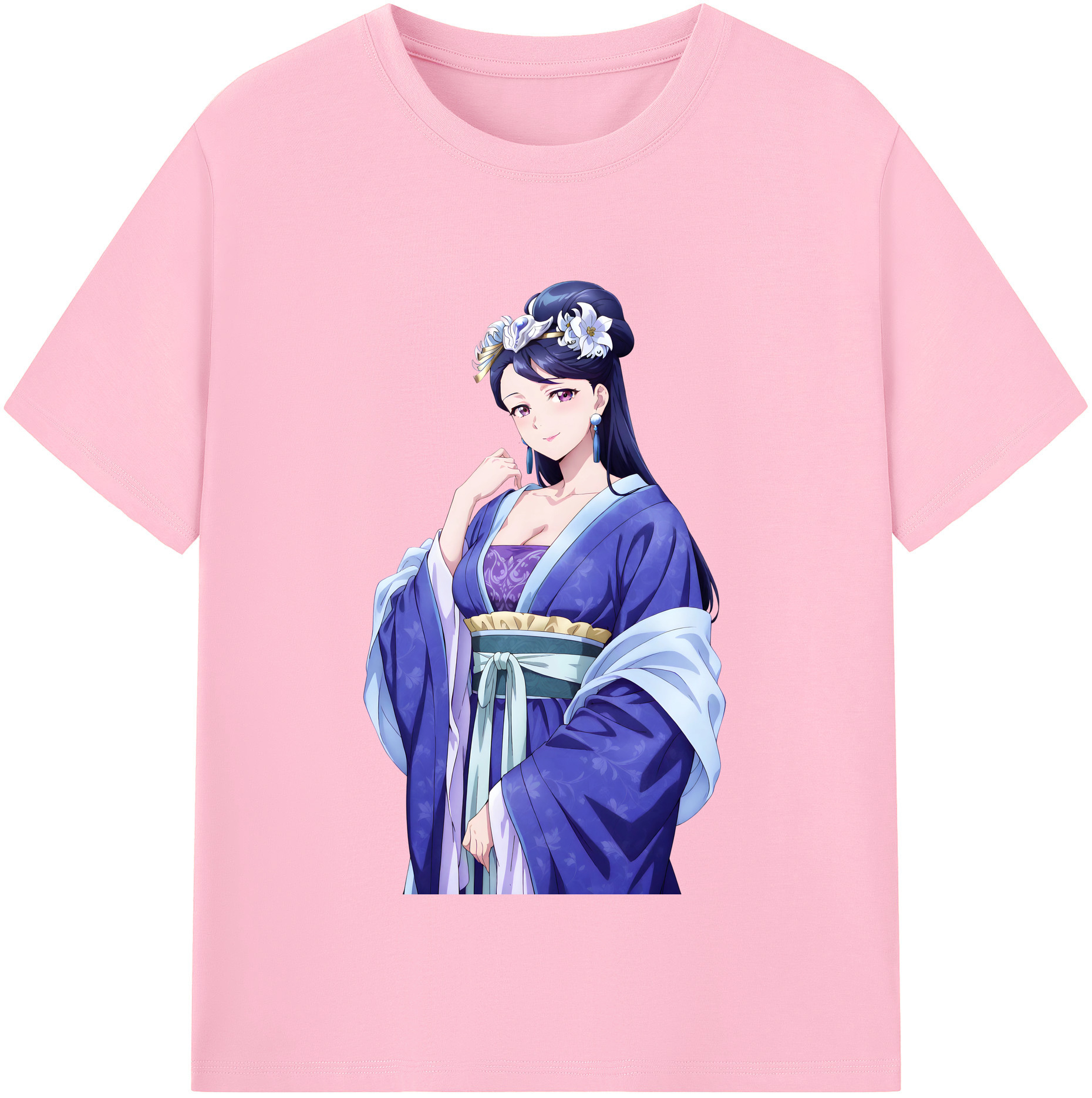 （画像用） 薬屋のひとりごと The Apothecary Diaries 綿100％半袖Tシャツ（フロントプリント）