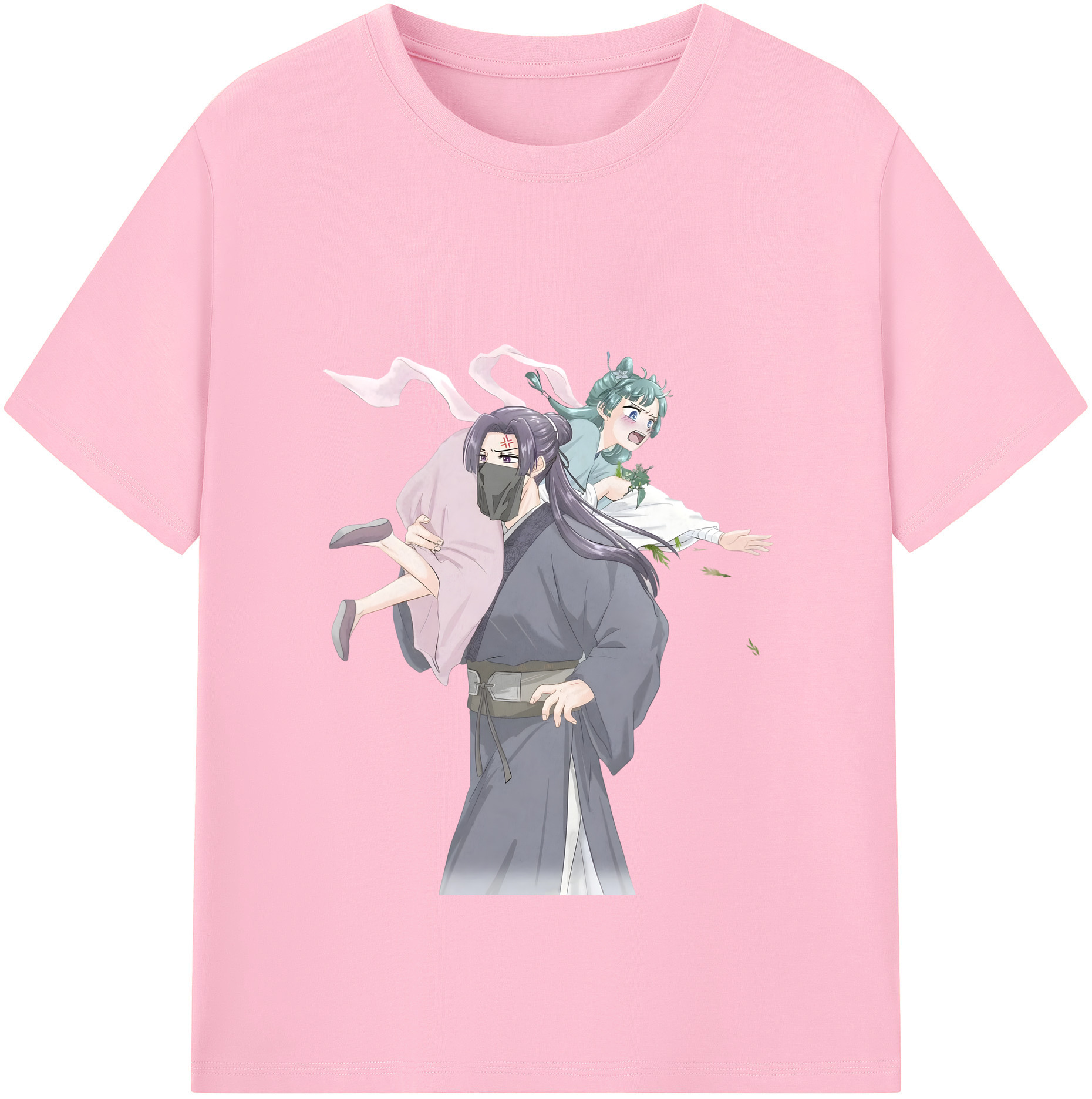 （画像用） 薬屋のひとりごと The Apothecary Diaries 綿100％半袖Tシャツ（フロントプリント）