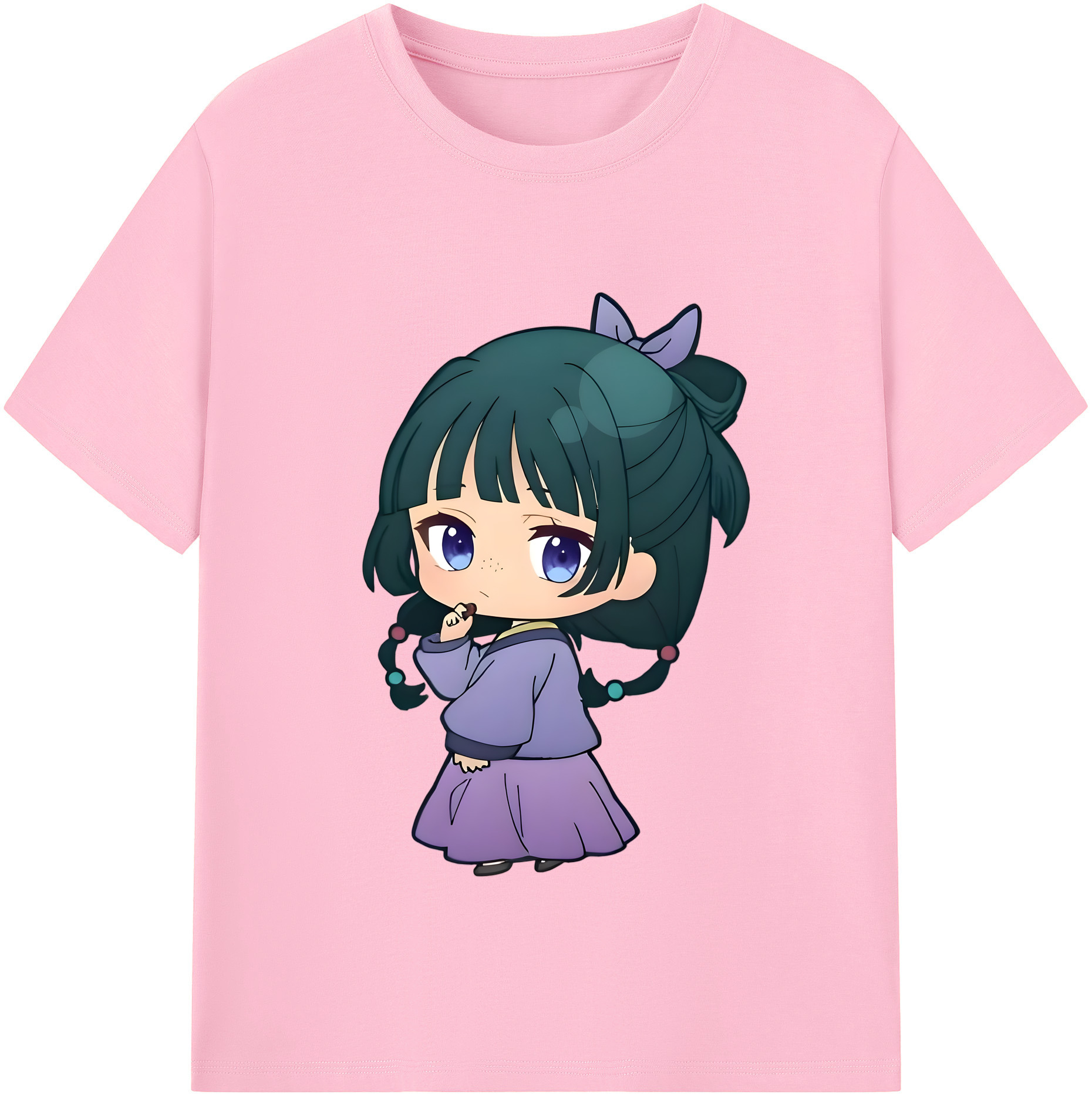 （画像用） 薬屋のひとりごと The Apothecary Diaries 綿100％半袖Tシャツ（フロントプリント）
