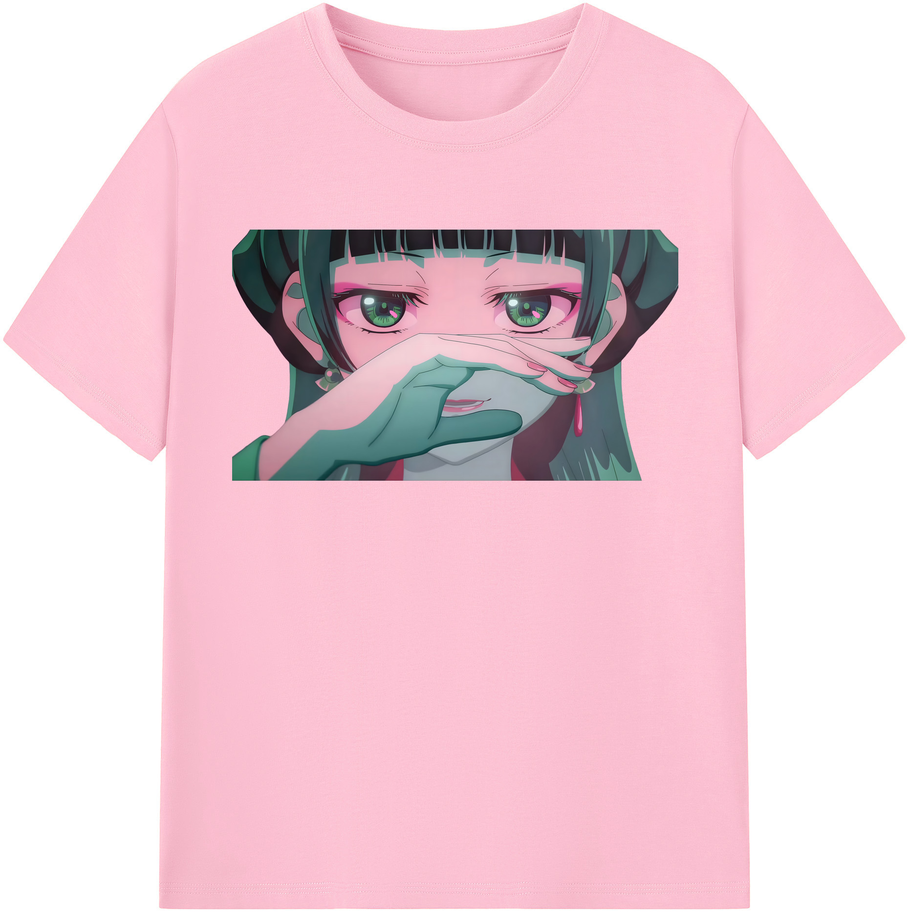 （画像用） 薬屋のひとりごと The Apothecary Diaries 綿100％半袖Tシャツ（フロントプリント）