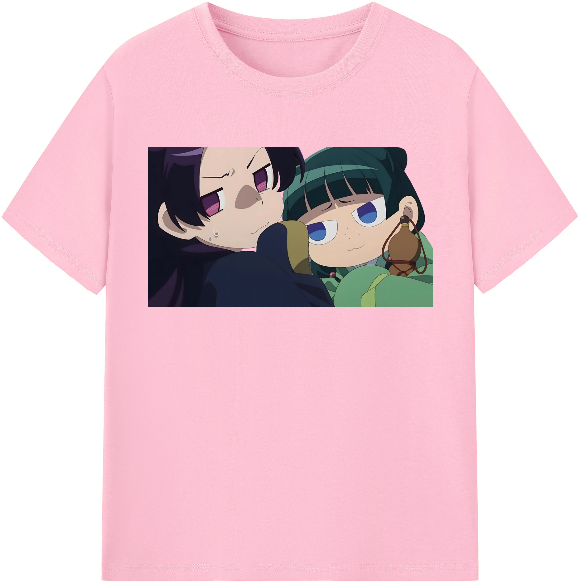 （画像用） 薬屋のひとりごと The Apothecary Diaries 綿100％半袖Tシャツ（フロントプリント）