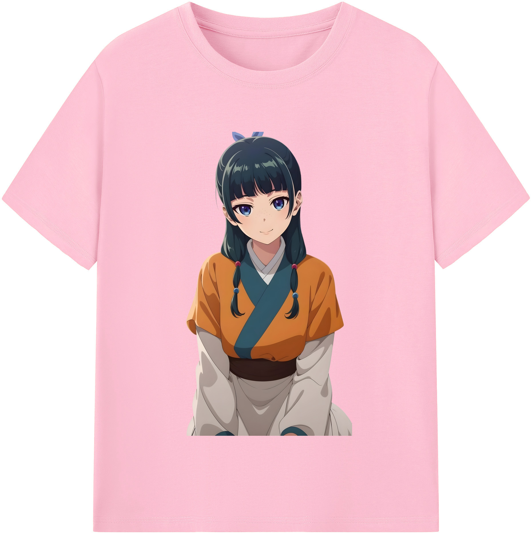 （画像用） 薬屋のひとりごと The Apothecary Diaries 綿100％半袖Tシャツ（フロントプリント）