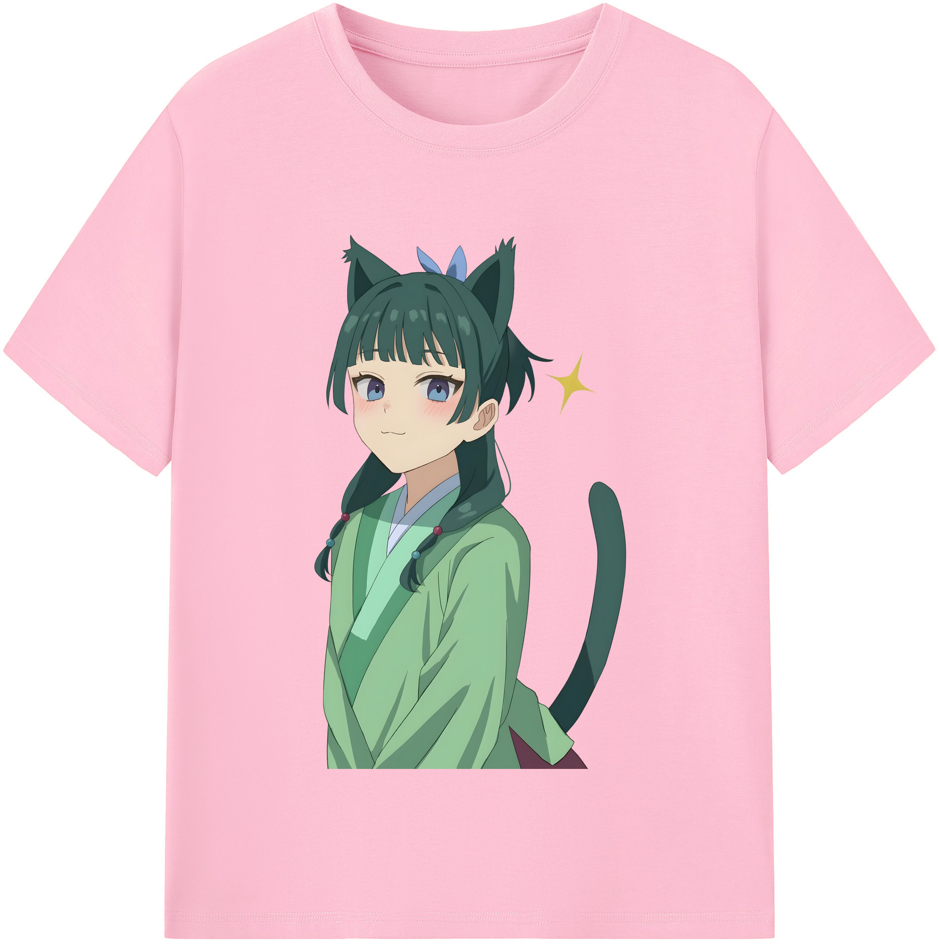 （画像用） 薬屋のひとりごと The Apothecary Diaries 綿100％半袖Tシャツ（フロントプリント）