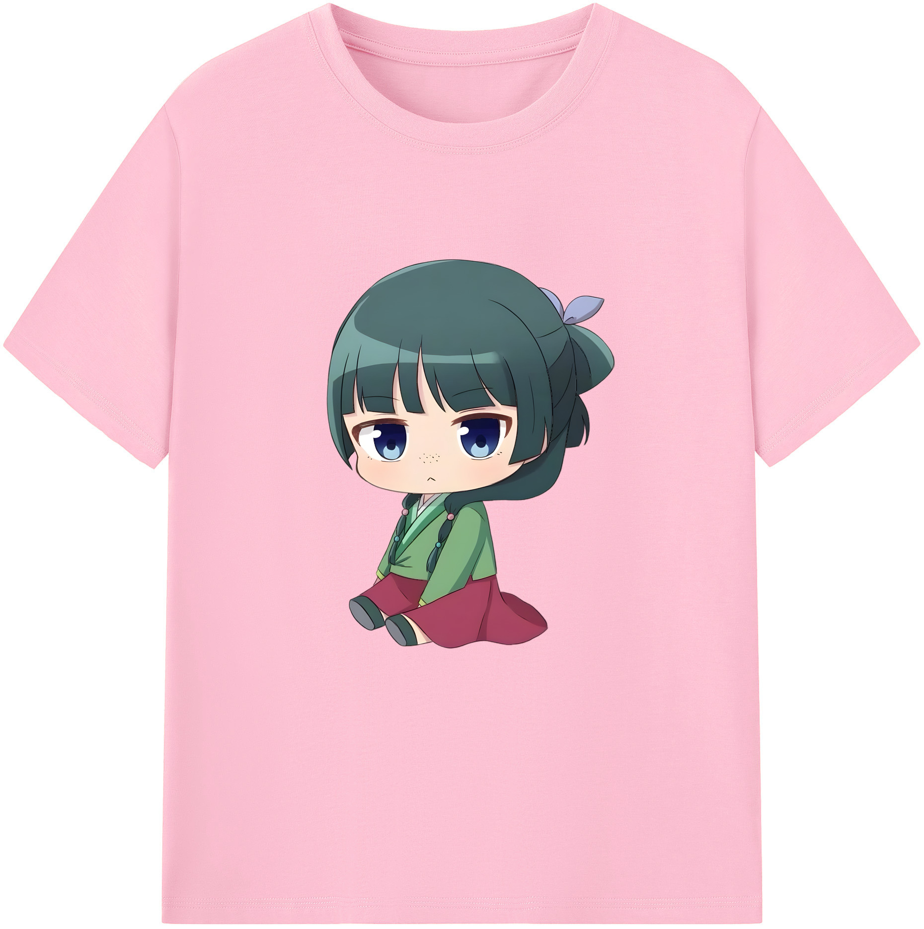 （画像用） 薬屋のひとりごと The Apothecary Diaries 綿100％半袖Tシャツ（フロントプリント）