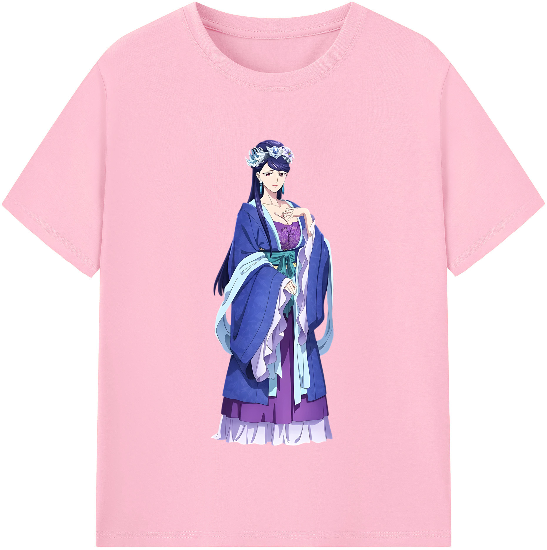 （画像用） 薬屋のひとりごと The Apothecary Diaries 綿100％半袖Tシャツ（フロントプリント）