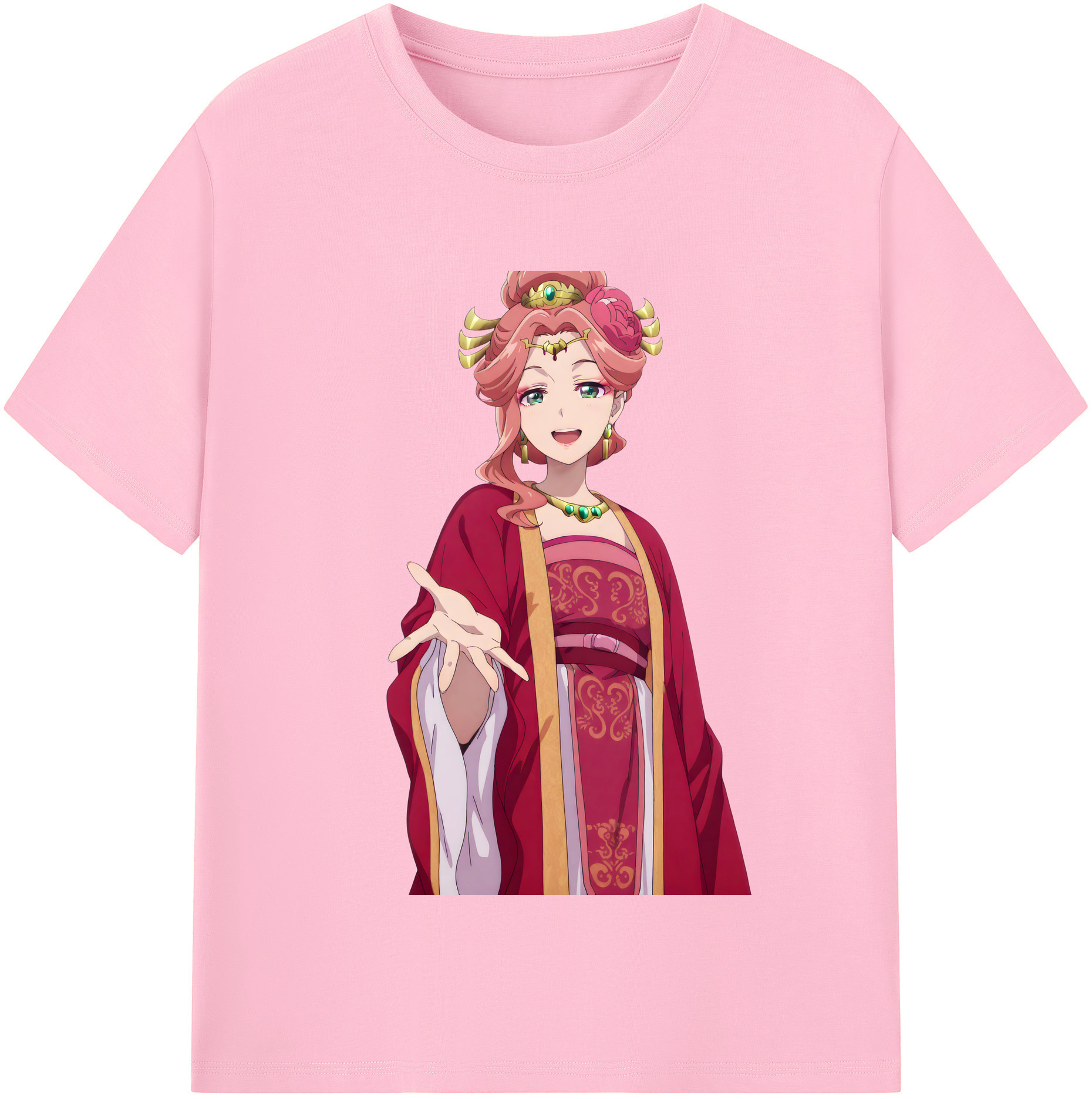 （画像用） 薬屋のひとりごと The Apothecary Diaries 綿100％半袖Tシャツ（フロントプリント）