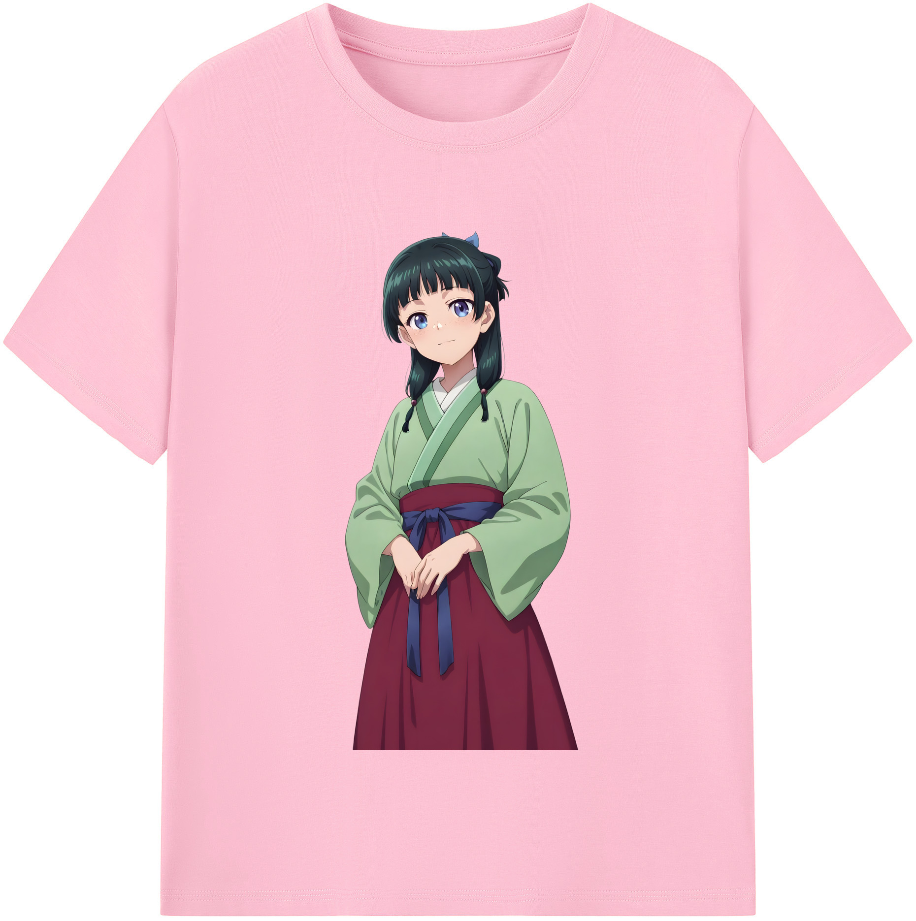 （画像用） 薬屋のひとりごと The Apothecary Diaries 綿100％半袖Tシャツ（フロントプリント）