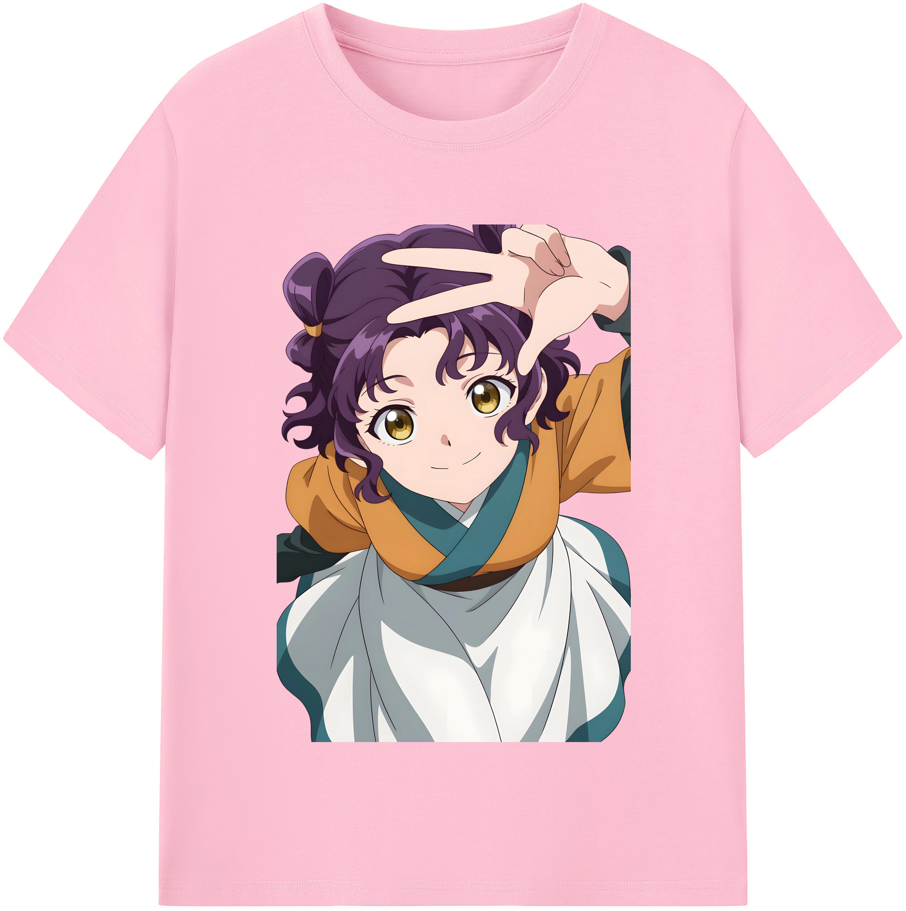 （画像用） 薬屋のひとりごと The Apothecary Diaries 綿100％半袖Tシャツ（フロントプリント）