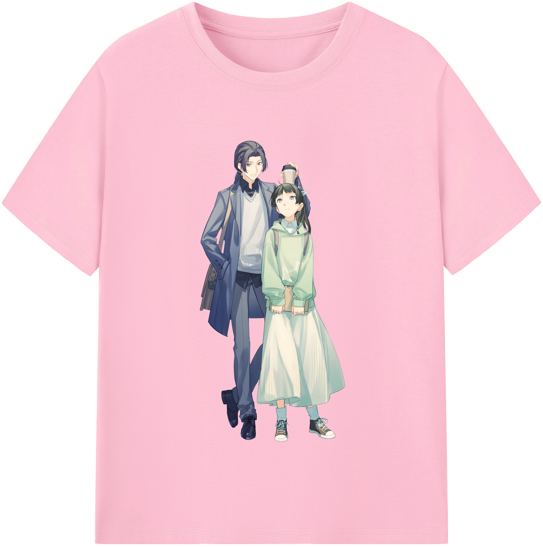 （画像用） 薬屋のひとりごと The Apothecary Diaries 綿100％半袖Tシャツ（フロントプリント）