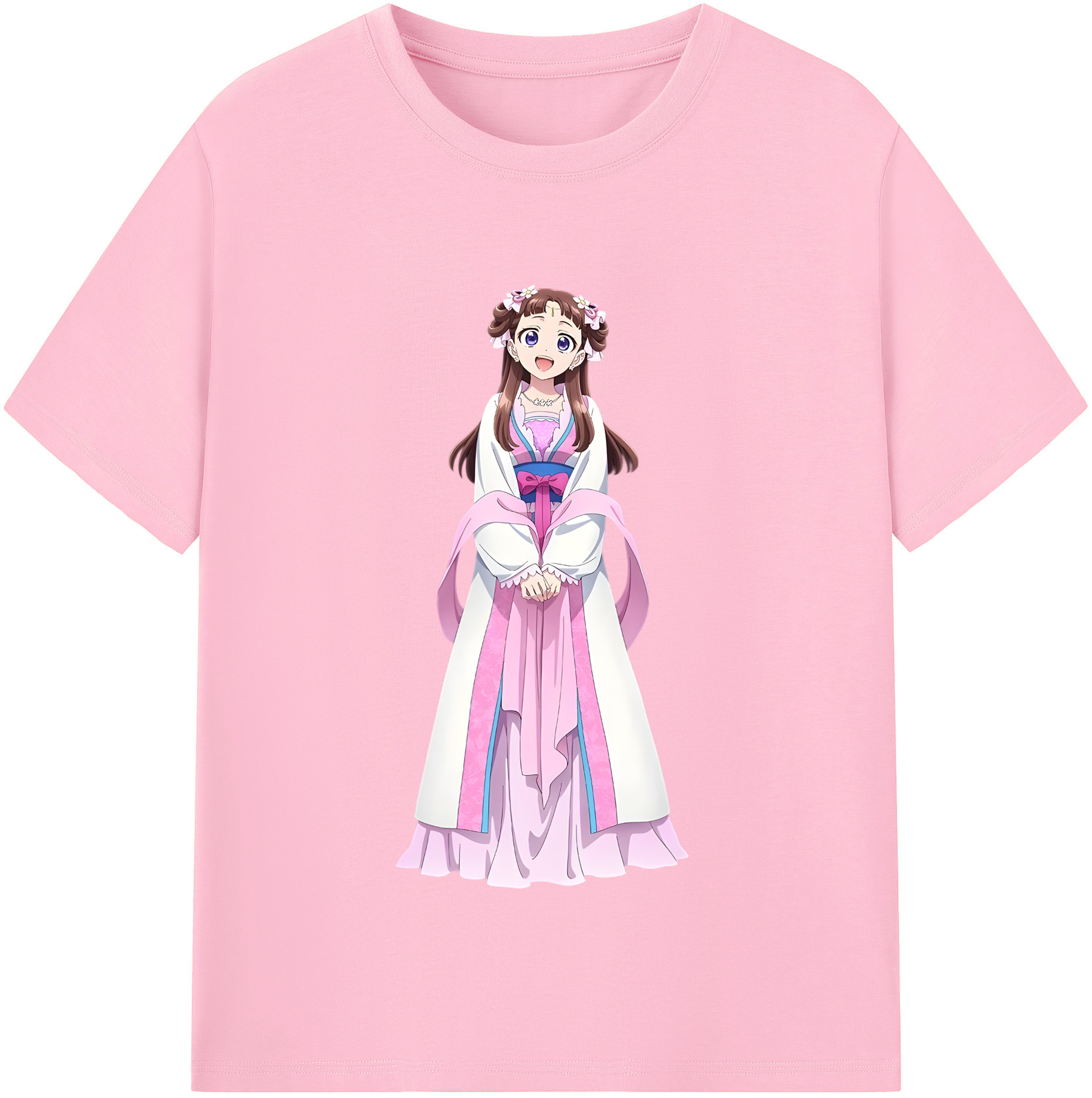 （画像用） 薬屋のひとりごと The Apothecary Diaries 綿100％半袖Tシャツ（フロントプリント）