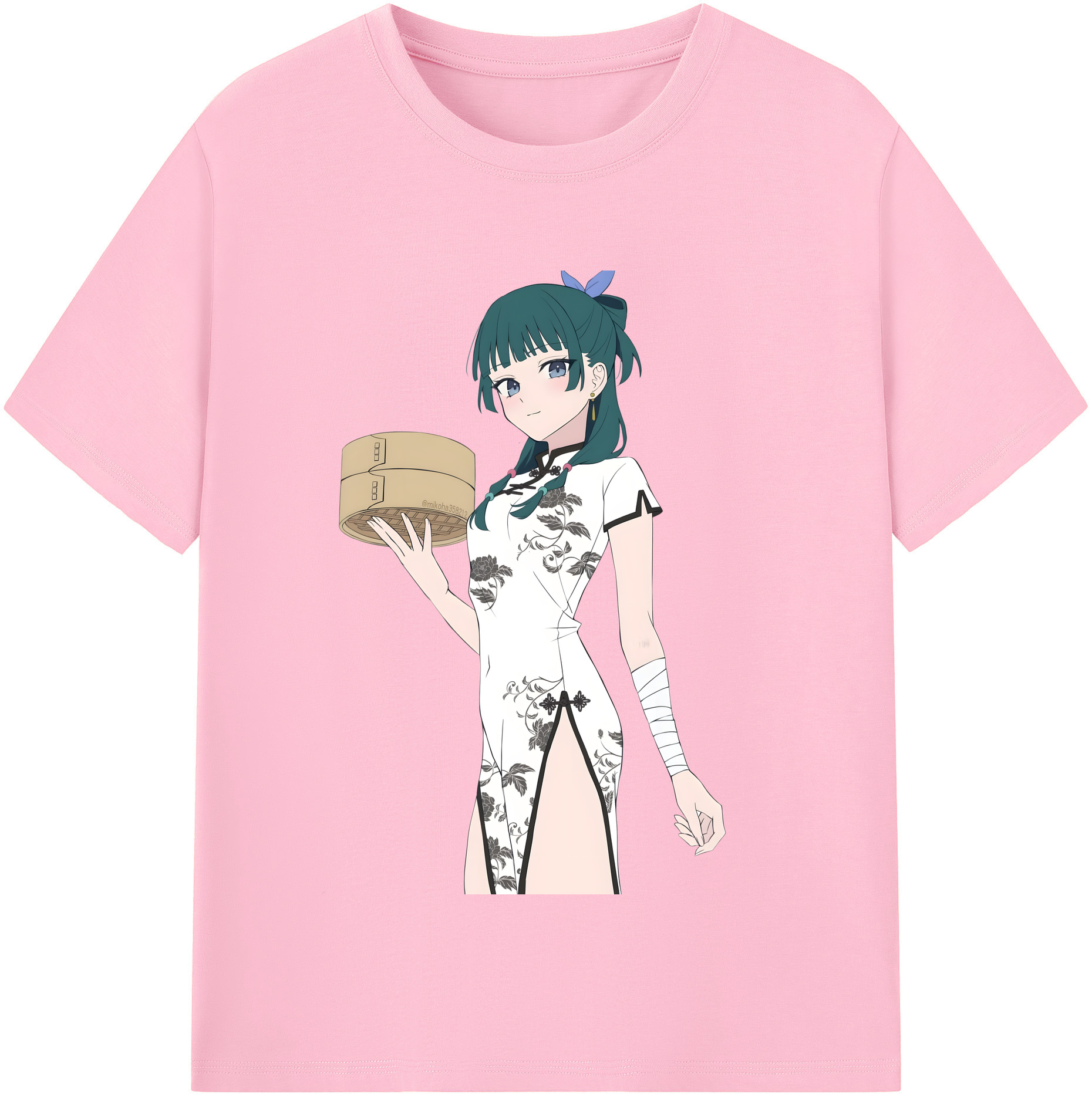 （画像用） 薬屋のひとりごと The Apothecary Diaries 綿100％半袖Tシャツ（フロントプリント）