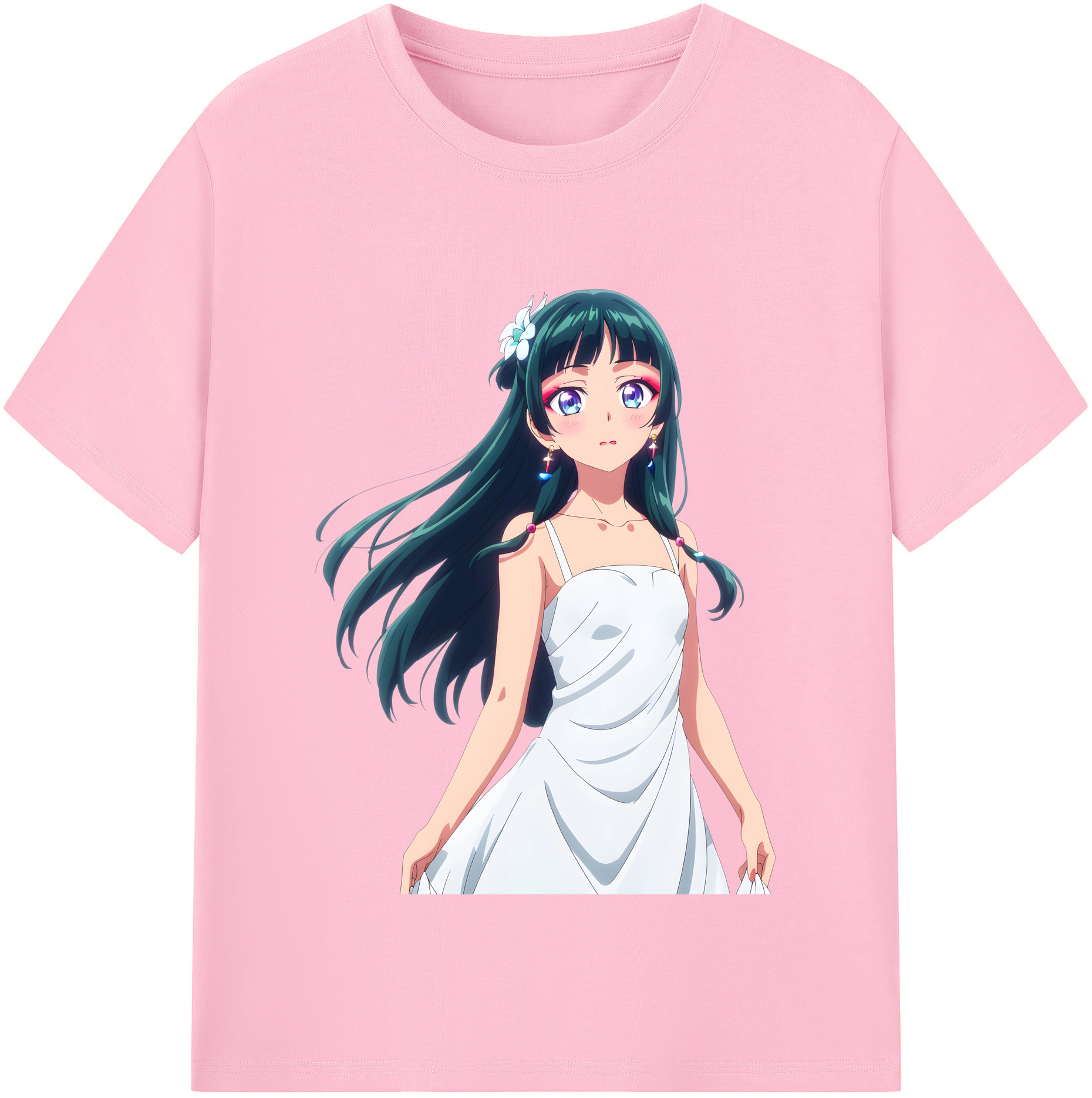（画像用） 薬屋のひとりごと The Apothecary Diaries 綿100％半袖Tシャツ（フロントプリント）