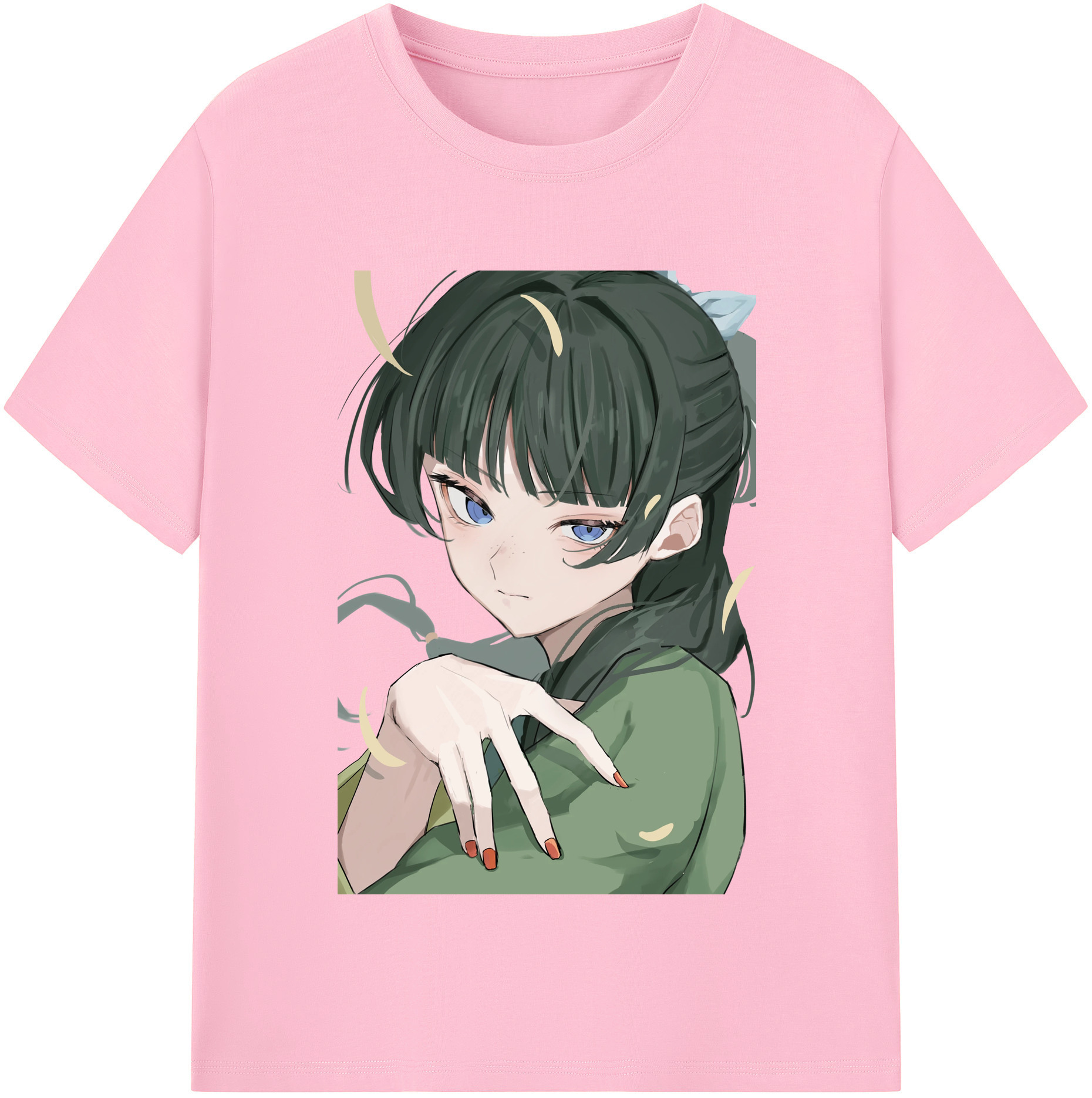 （画像用） 薬屋のひとりごと The Apothecary Diaries 綿100％半袖Tシャツ（フロントプリント）